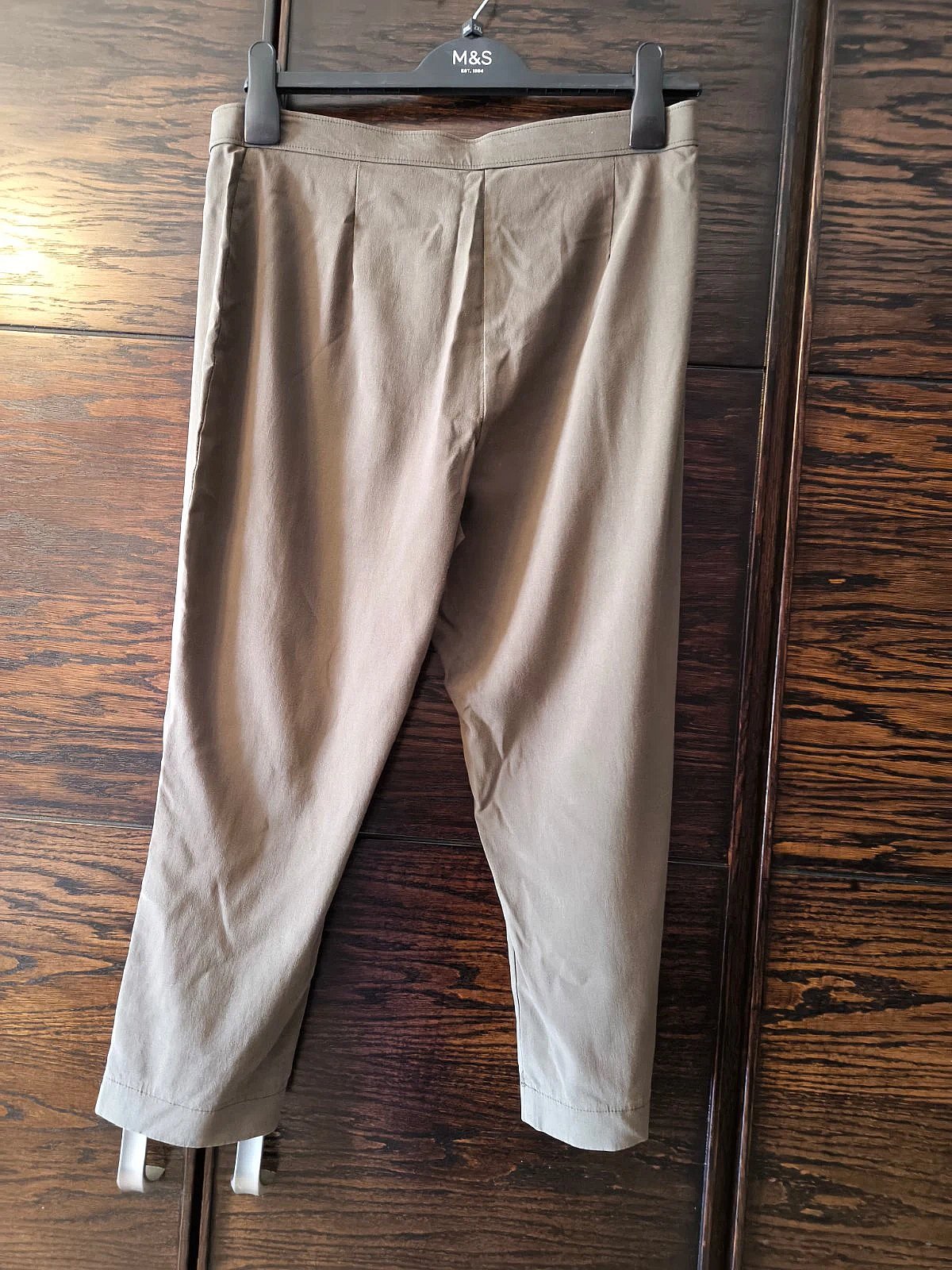 Olive Green Tailored Trousers, photo 2