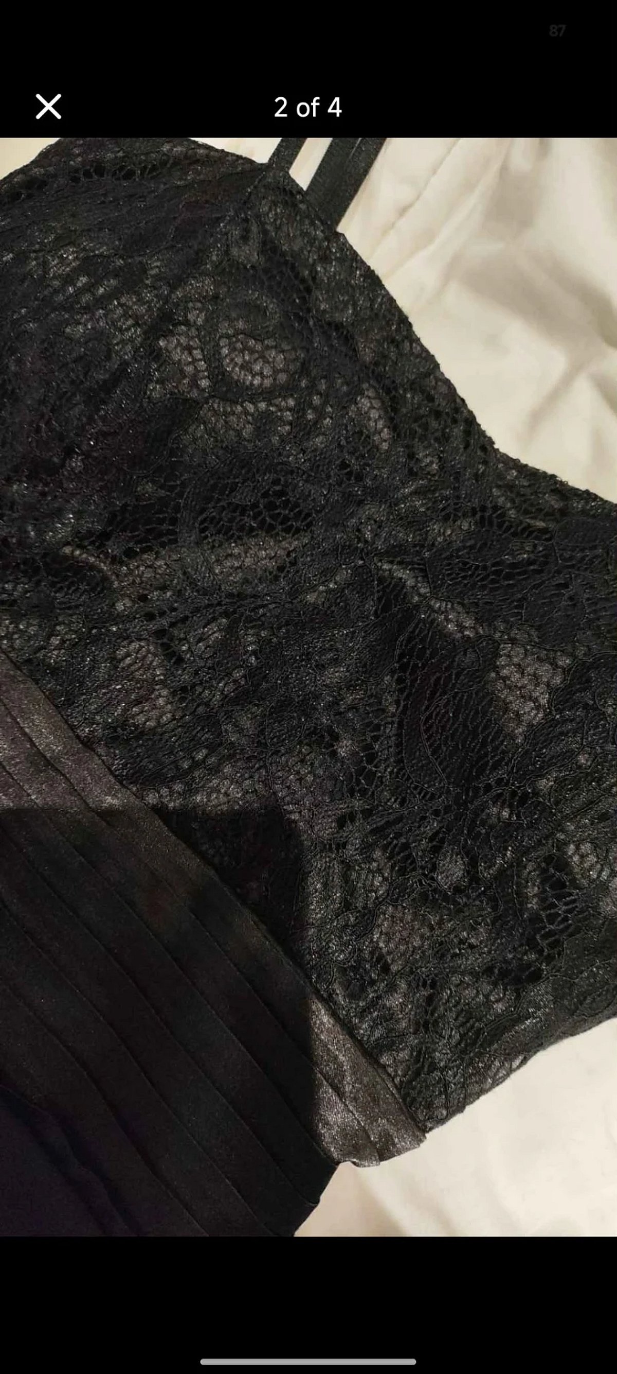 Black lace bustier dress - photo 2
