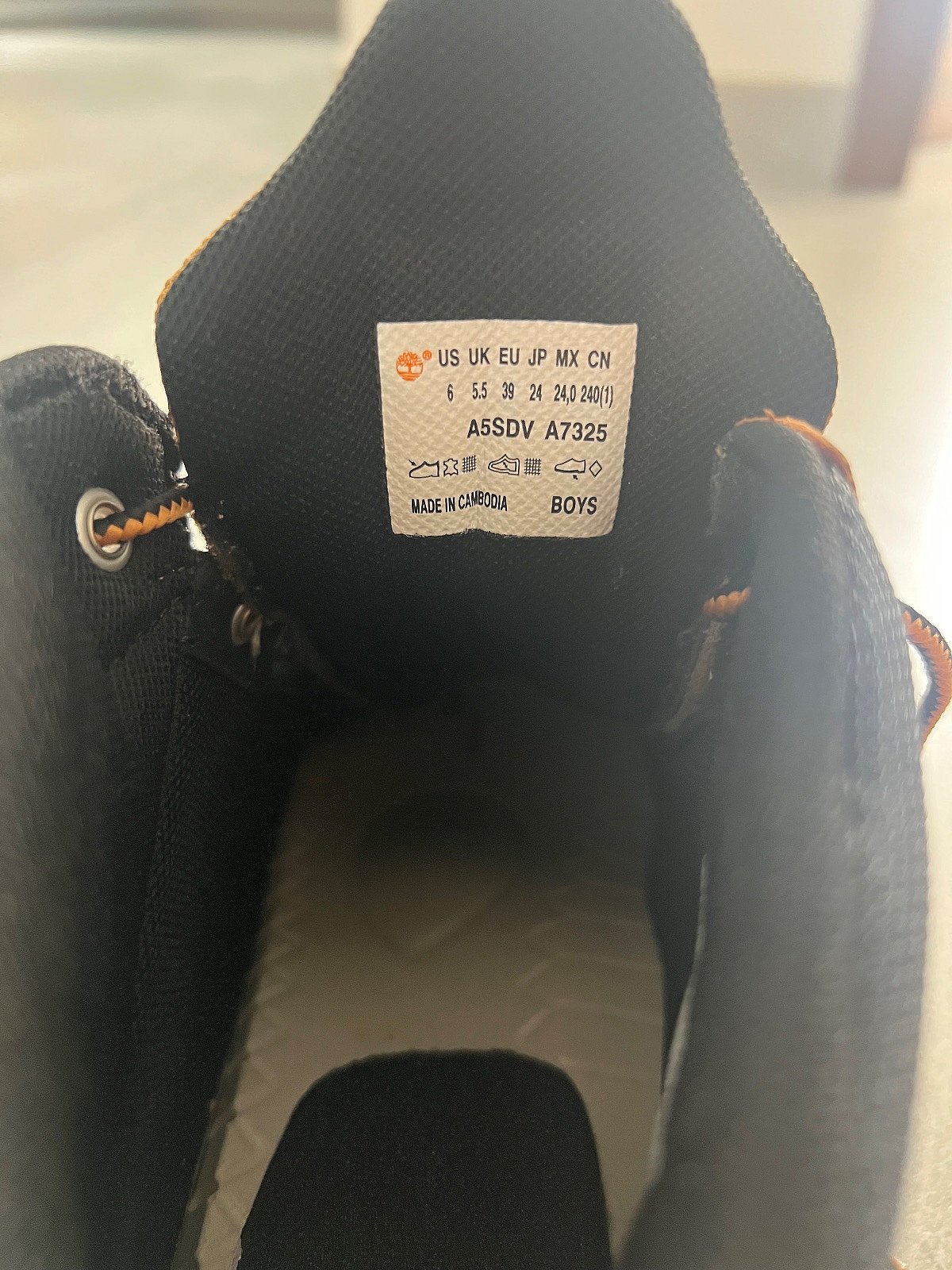 Timberland kids hiking boots, photo 2
