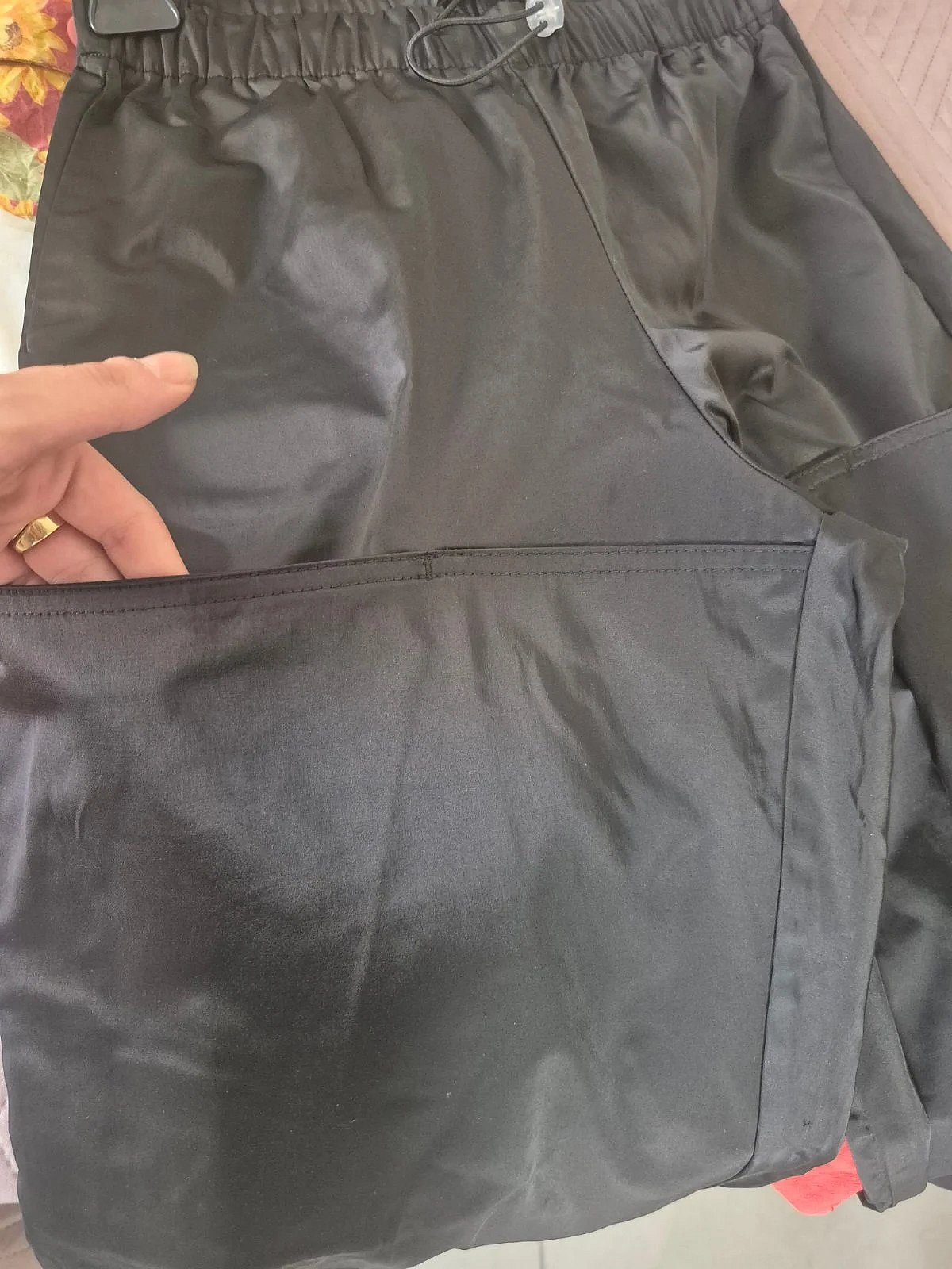 Zara Black Baggy Trousers size XS/S, photo 2