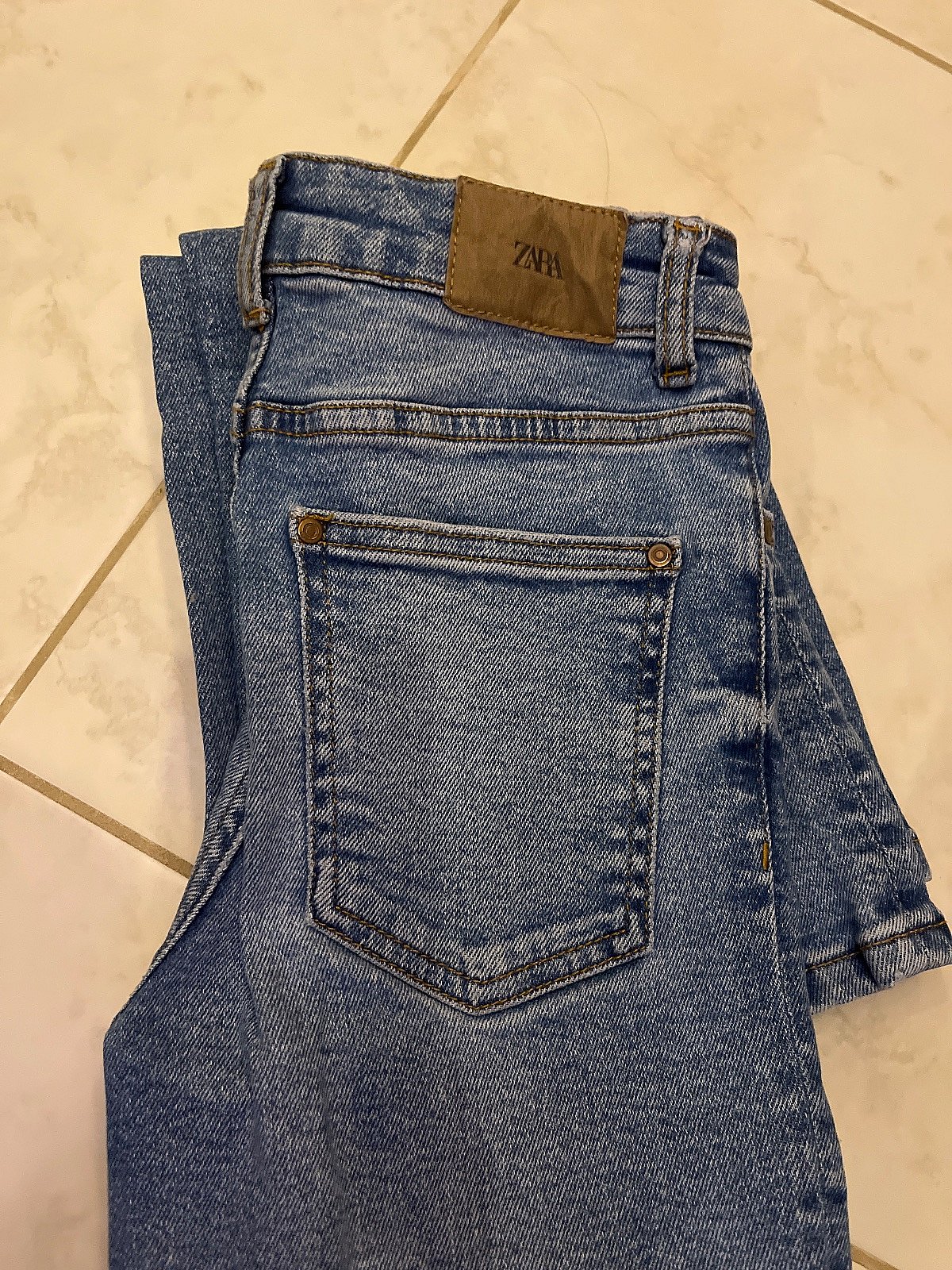 Zara Blue Flare Jeans, photo 3