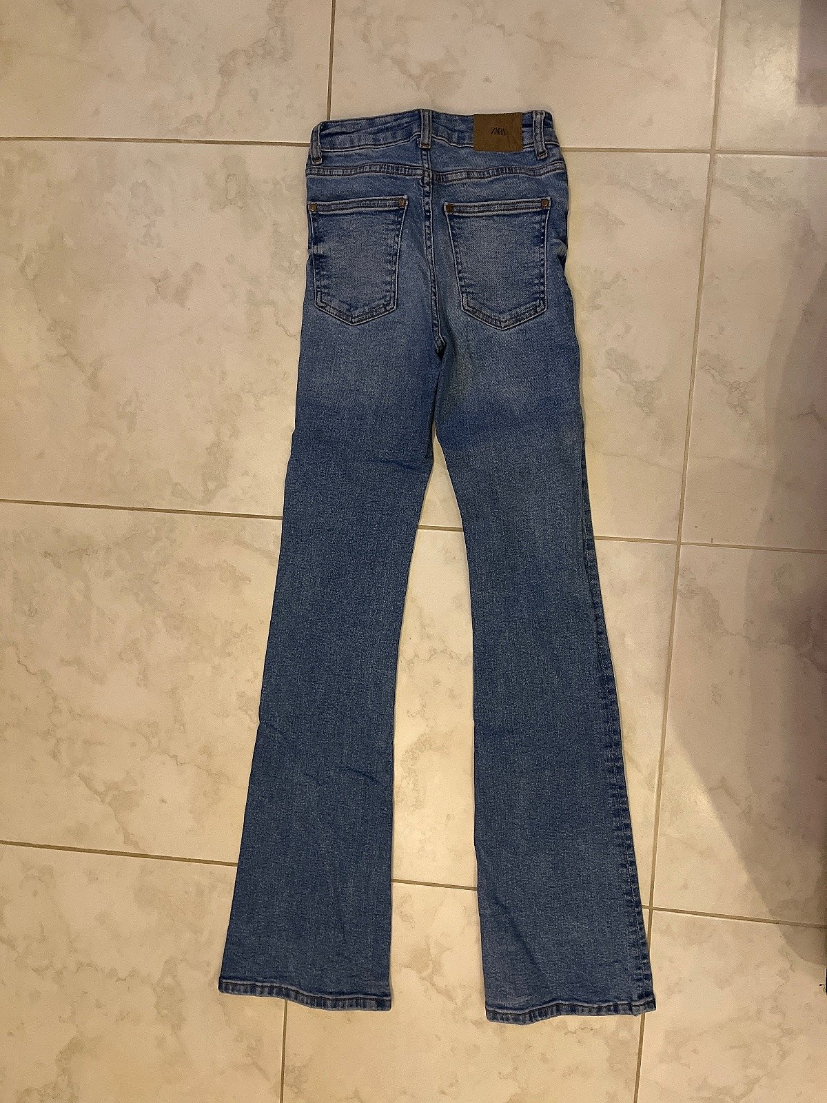 Zara Blue Flare Jeans, photo 2
