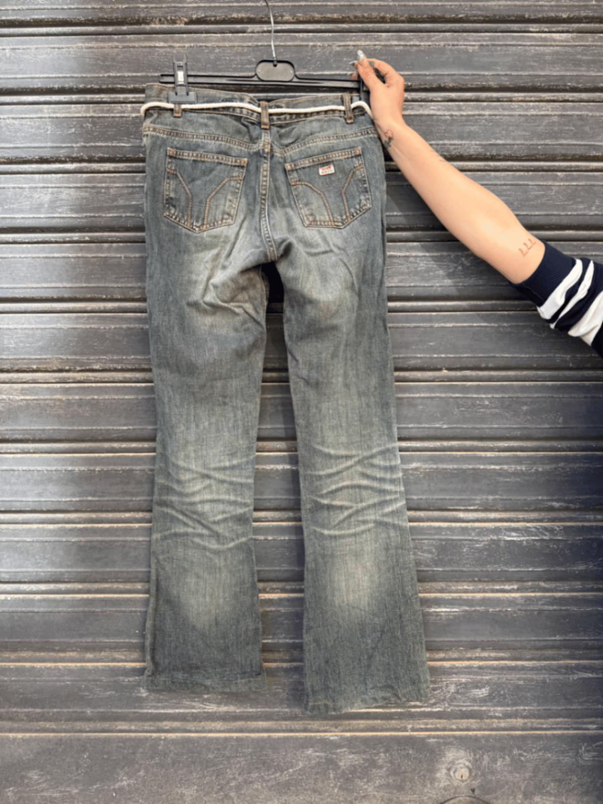 Miss Sixty Blue Flare Jeans - photo 2
