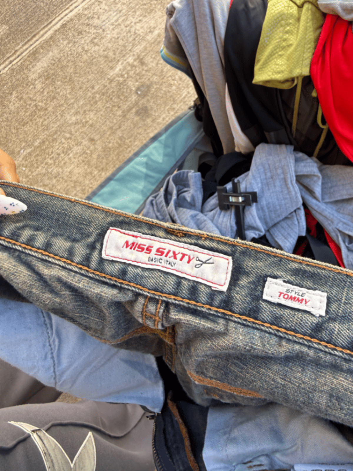 Miss Sixty Blue Flare Jeans - photo 3