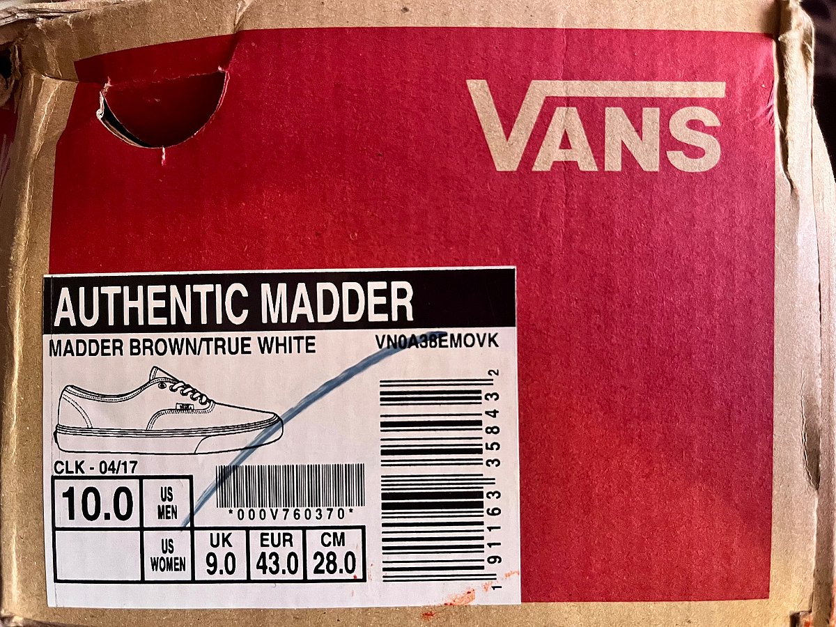 Zapatillas Vans color burdeos , foto 2