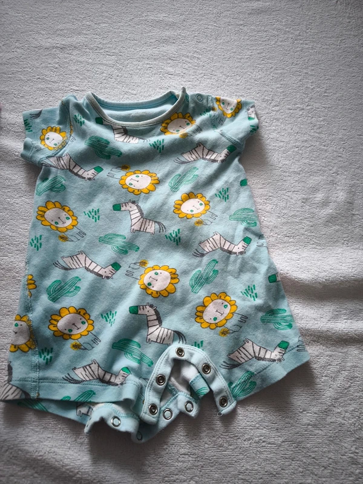 Baby boys printed rompers set, photo 3