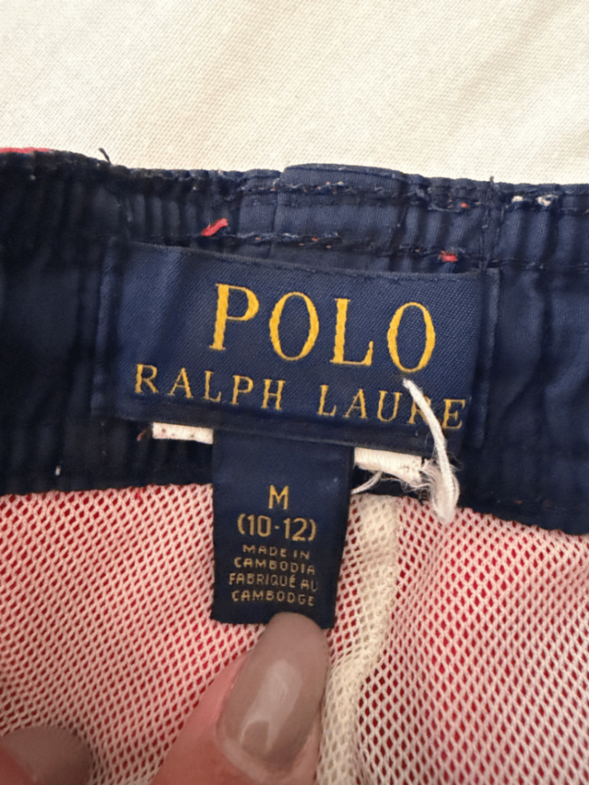 Red Ralph Lauren Swim Shorts - photo 6
