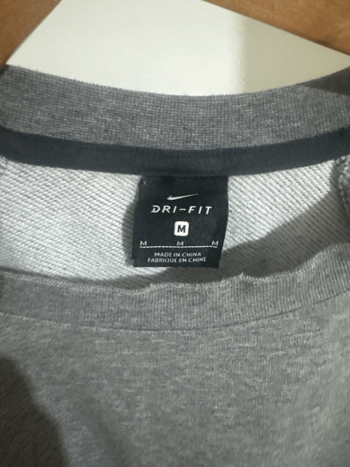 Nike Dri-FIT Grey Sweatshirt, photo 3