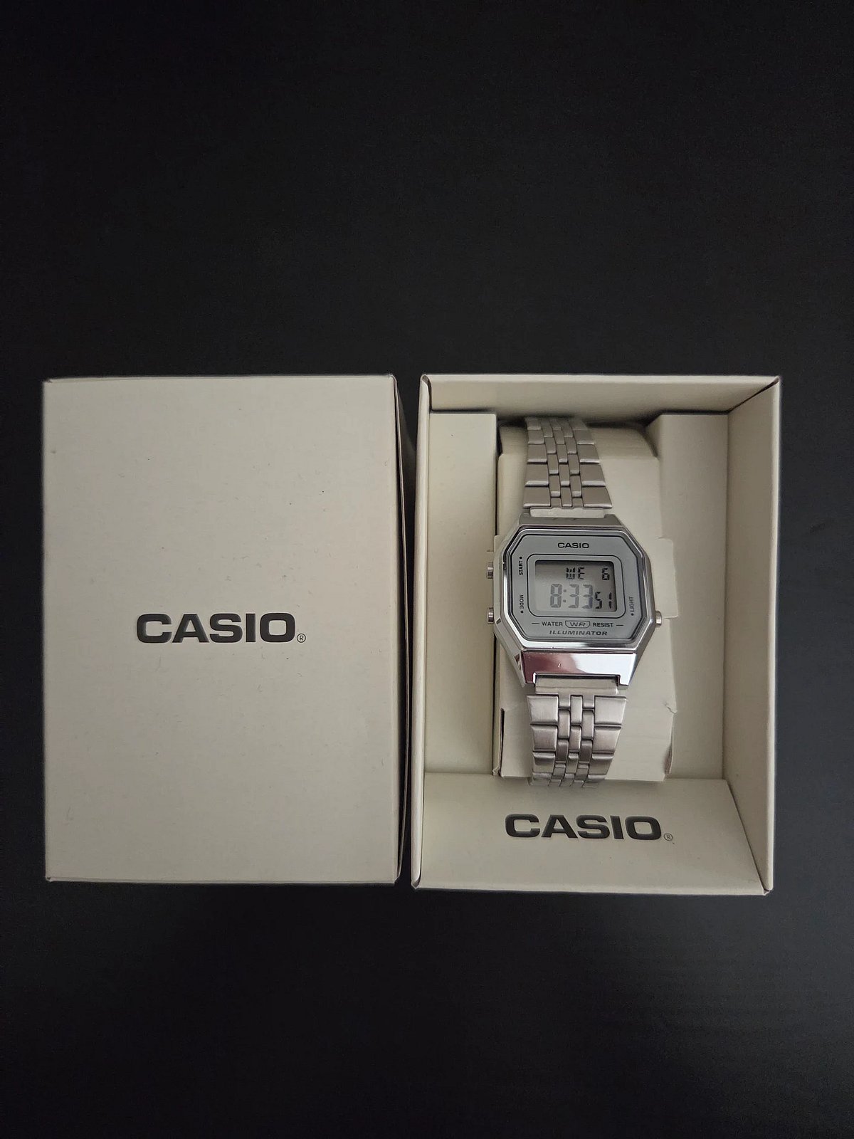 NEW WITH BOX - Casio Digital Silver Watch - photo 4