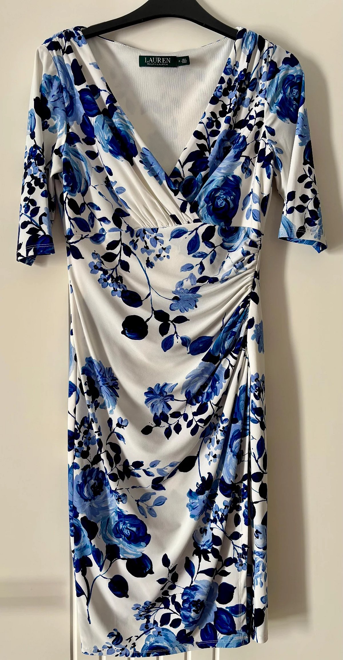 Ralph Lauren Floral Ruched Midi Dress, photo 2