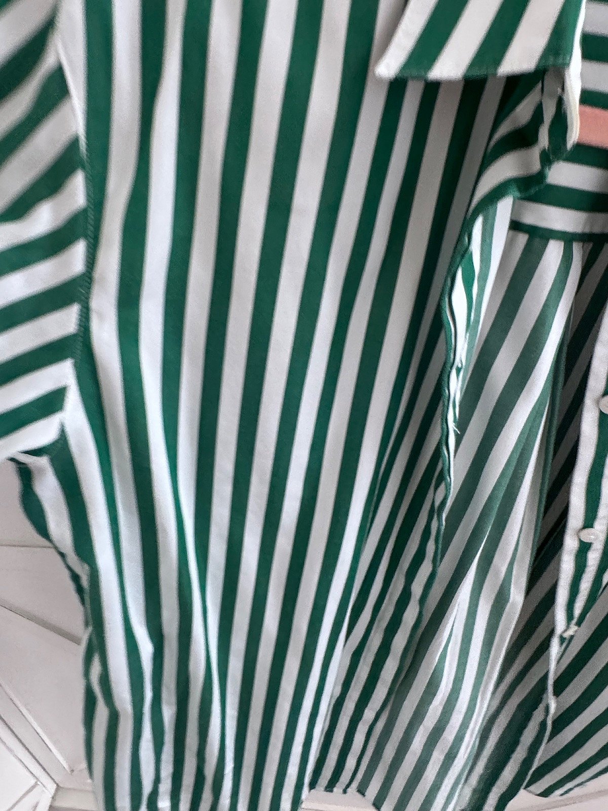 Camicia Autograph verde a righe bianche, foto 4