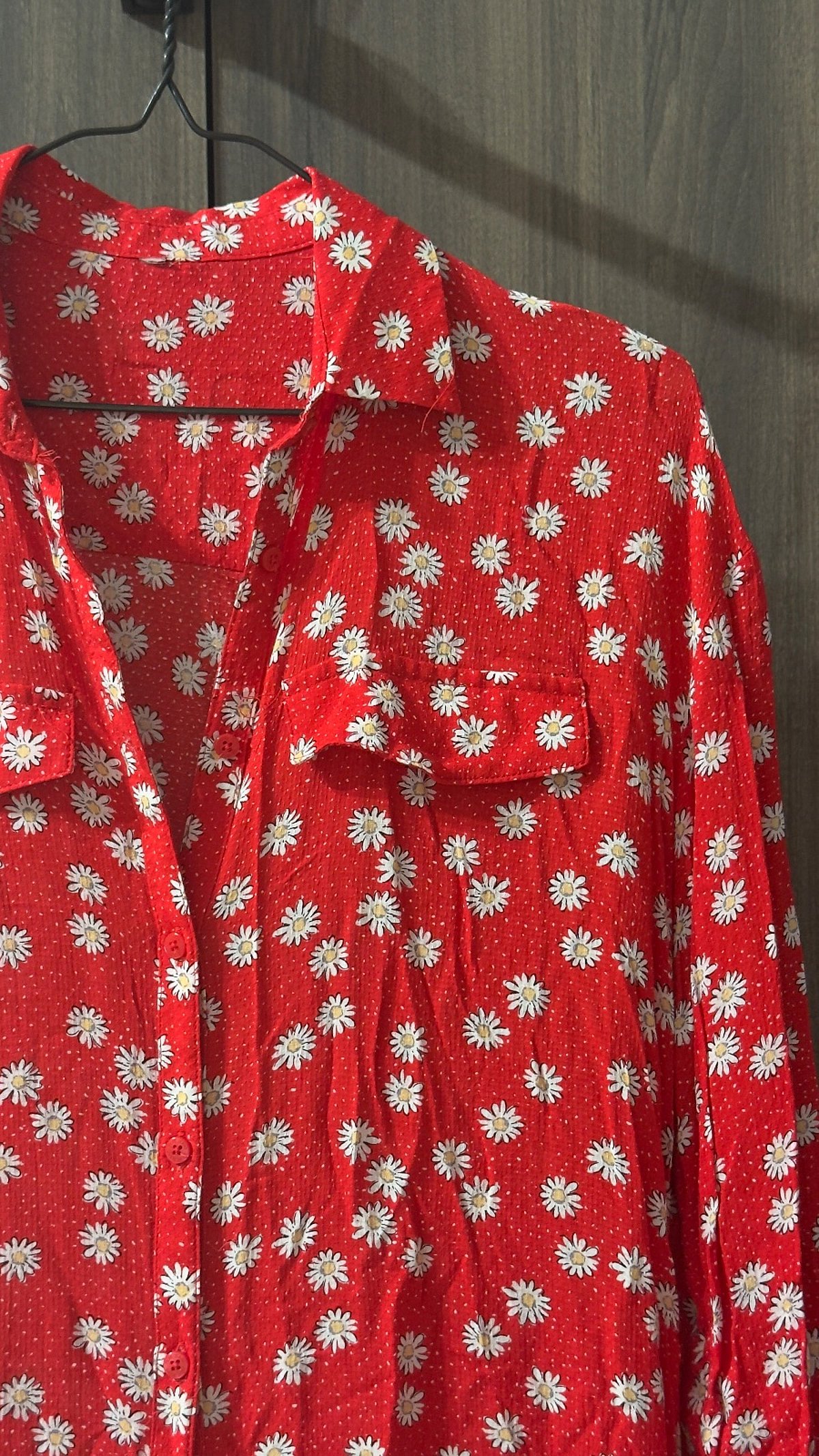 Maxi dress red daisy - photo 2