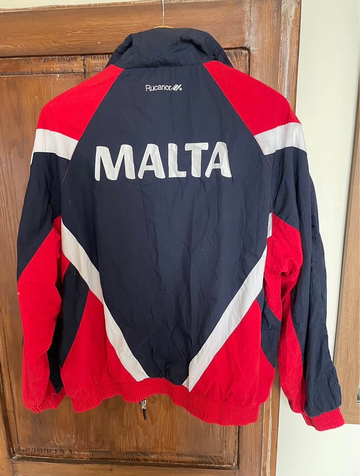Vintage Malta National Windbreaker Jacket, photo 2