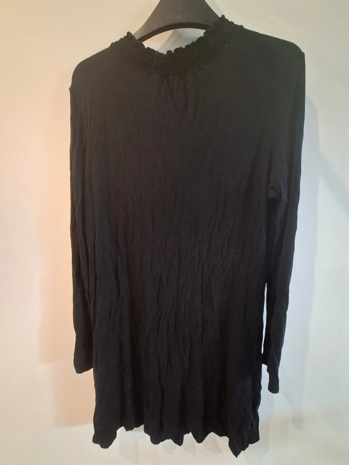 Black M&S long sleeve dress, photo 2