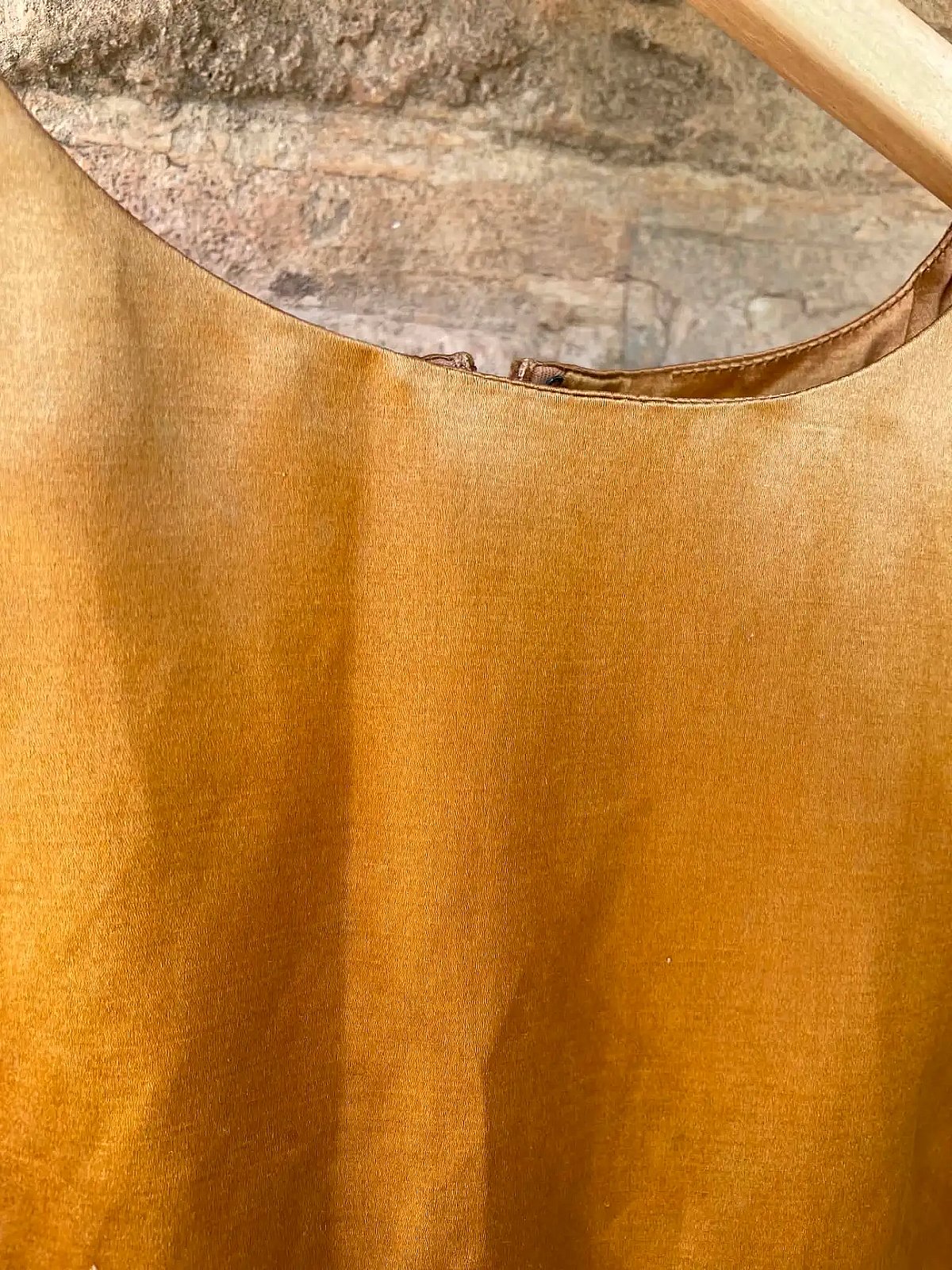 DKNY Sleeveless Shimmering Gold Mini Dress, photo 2
