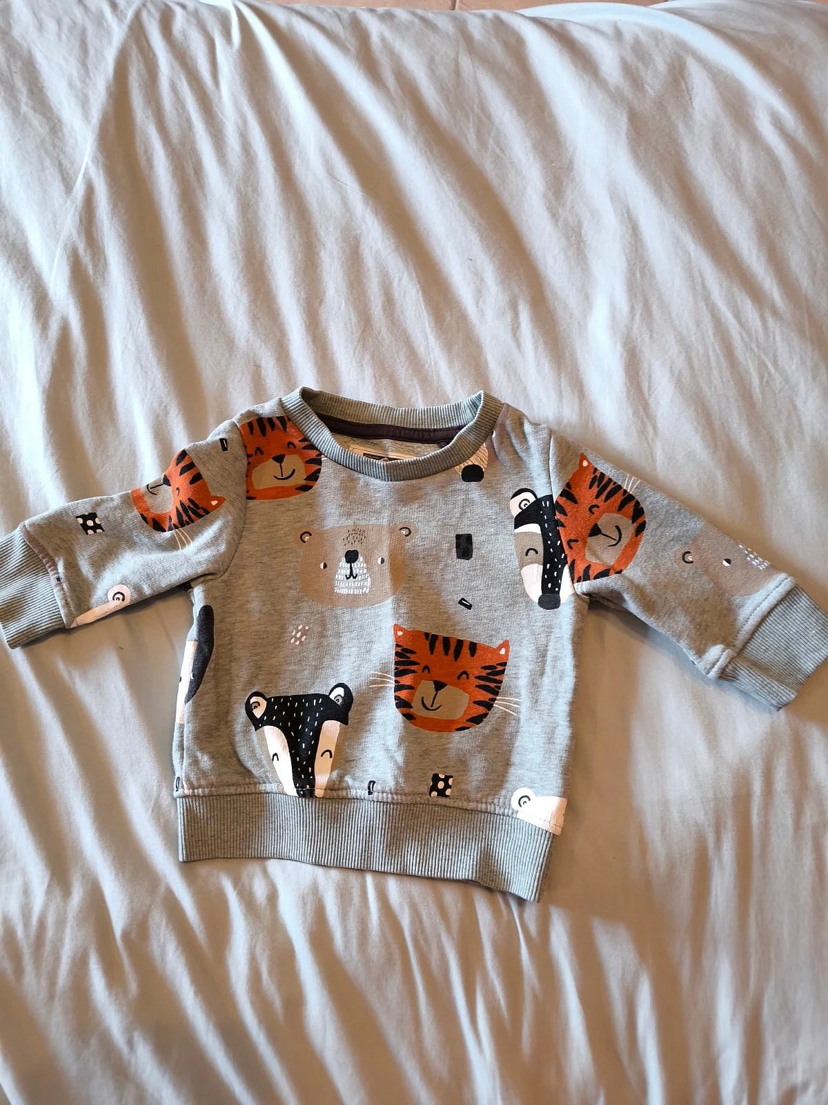 Completo per neonato con stampa animalier, foto 2