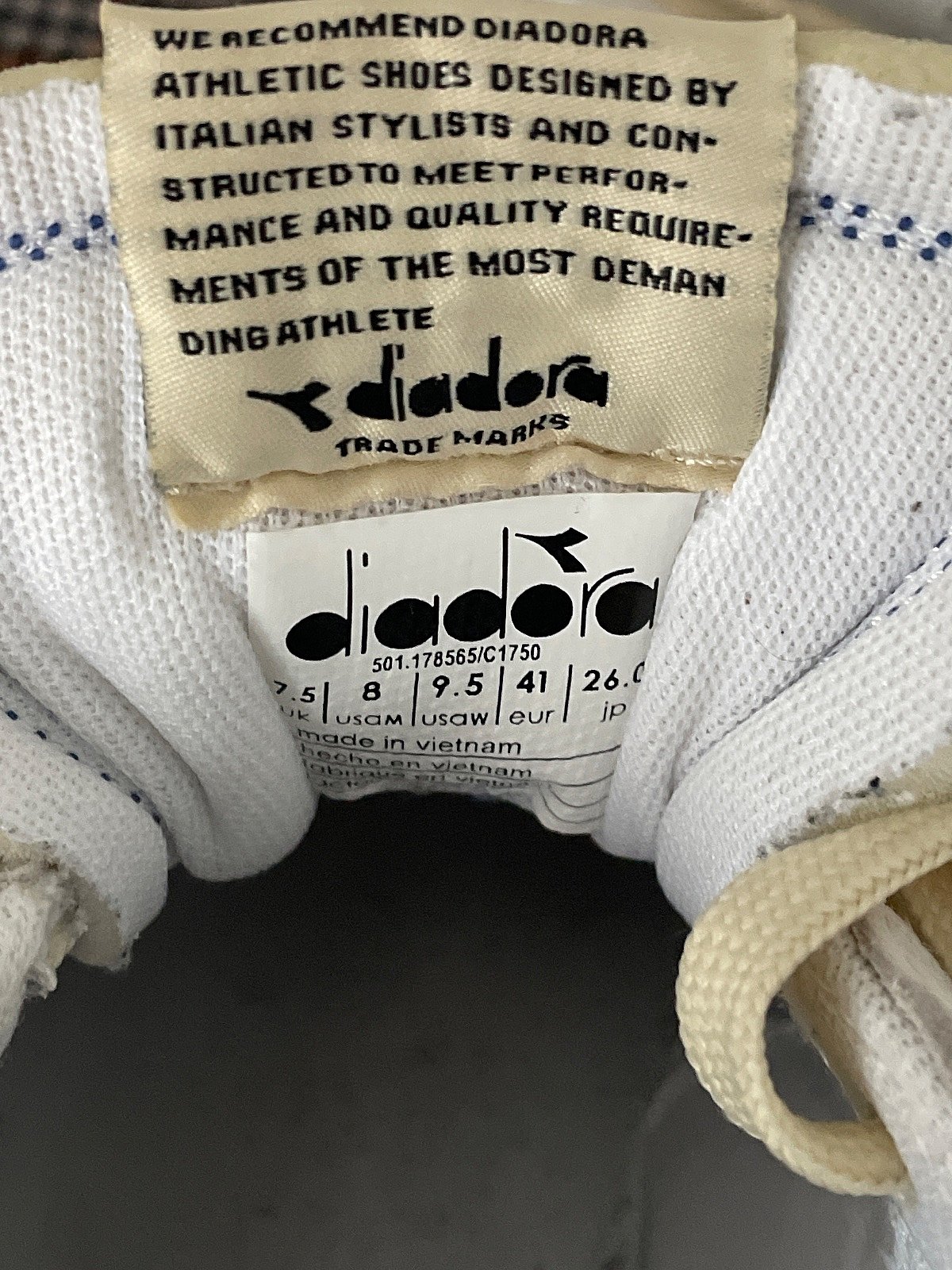 Classic Diadora Retro Trainers, photo 5