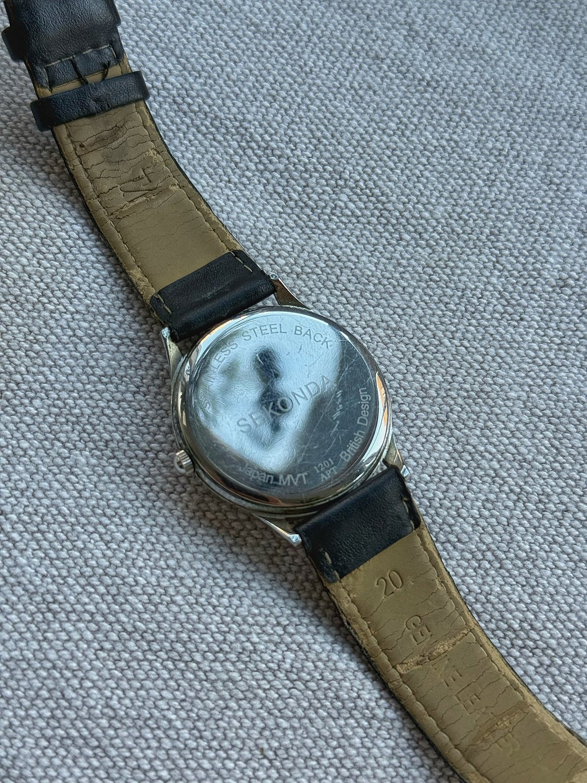 Sekonda Skeleton Dial Leather Watch, photo 3