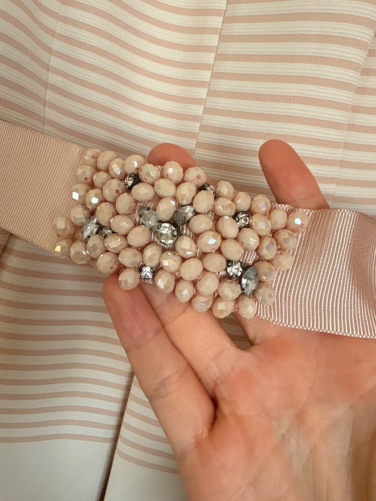 Vestido midi sin mangas a rayas, foto 4