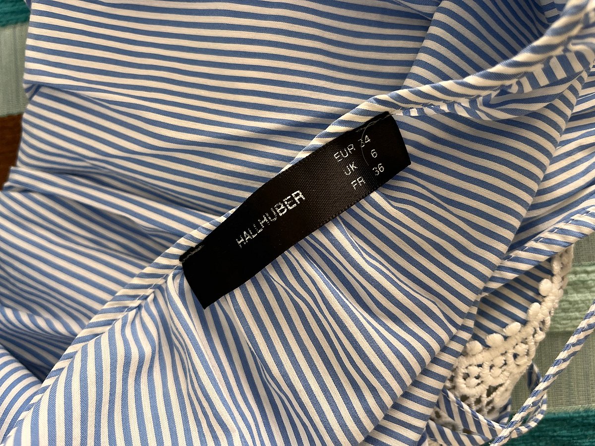 Striped Blue and White Blouse, photo 6