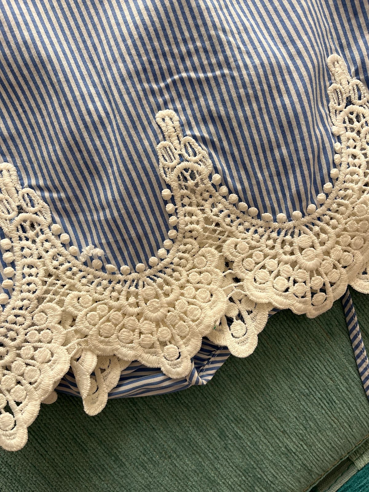 Striped Blue and White Blouse, photo 3