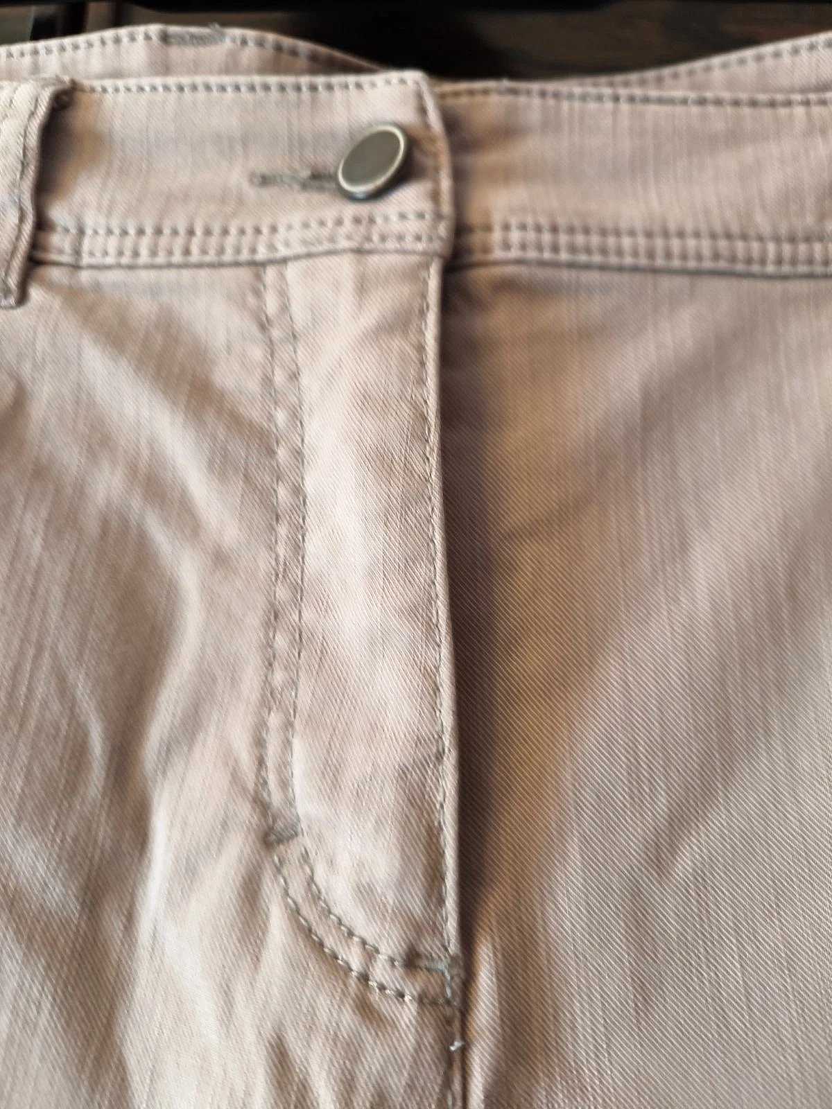 Canda beige stretch trousers, photo 2