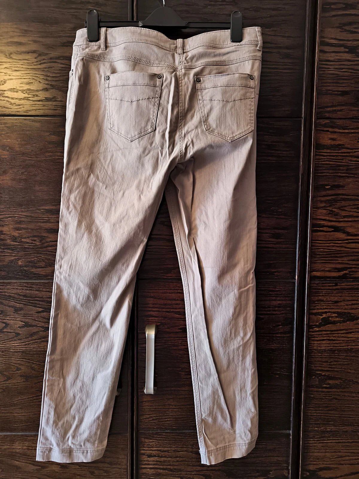 Canda beige stretch trousers, photo 3