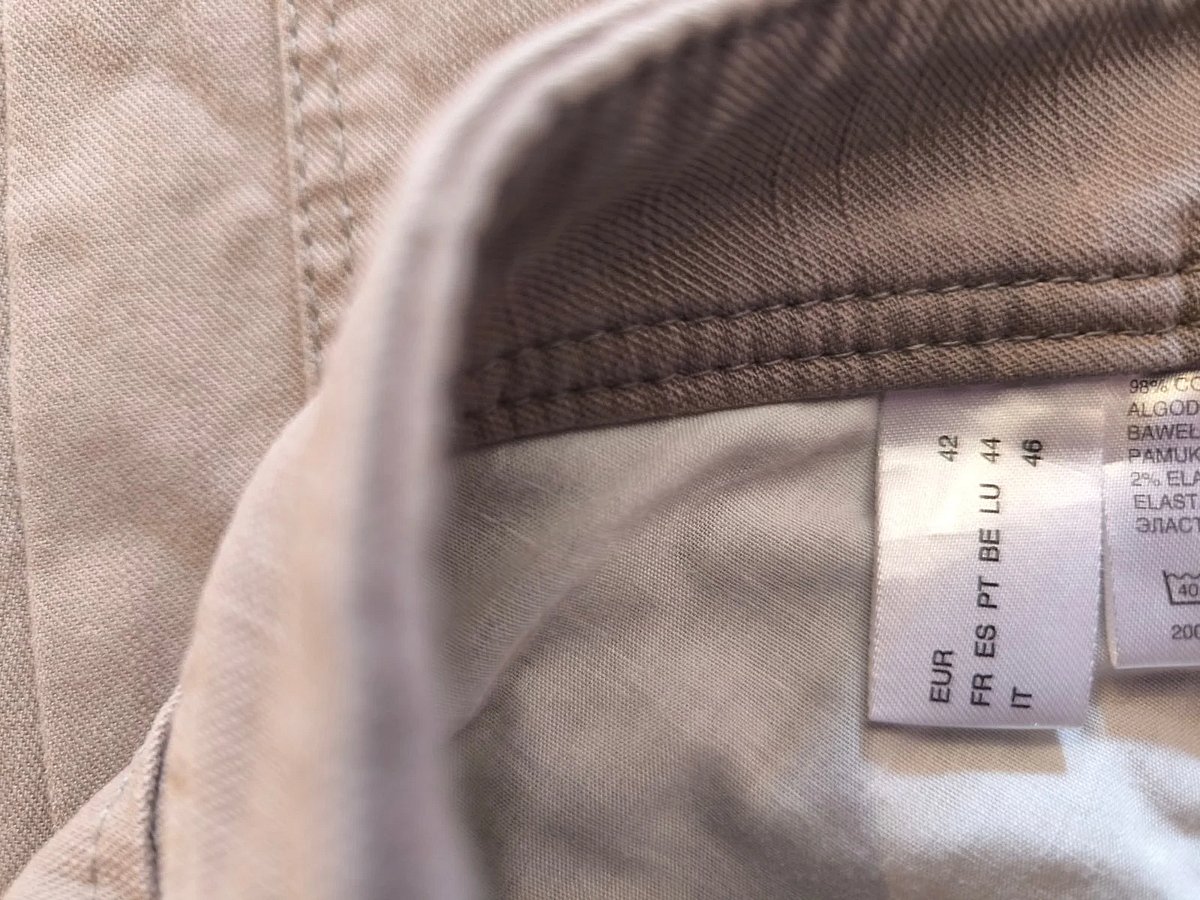 Canda beige stretch trousers, photo 4