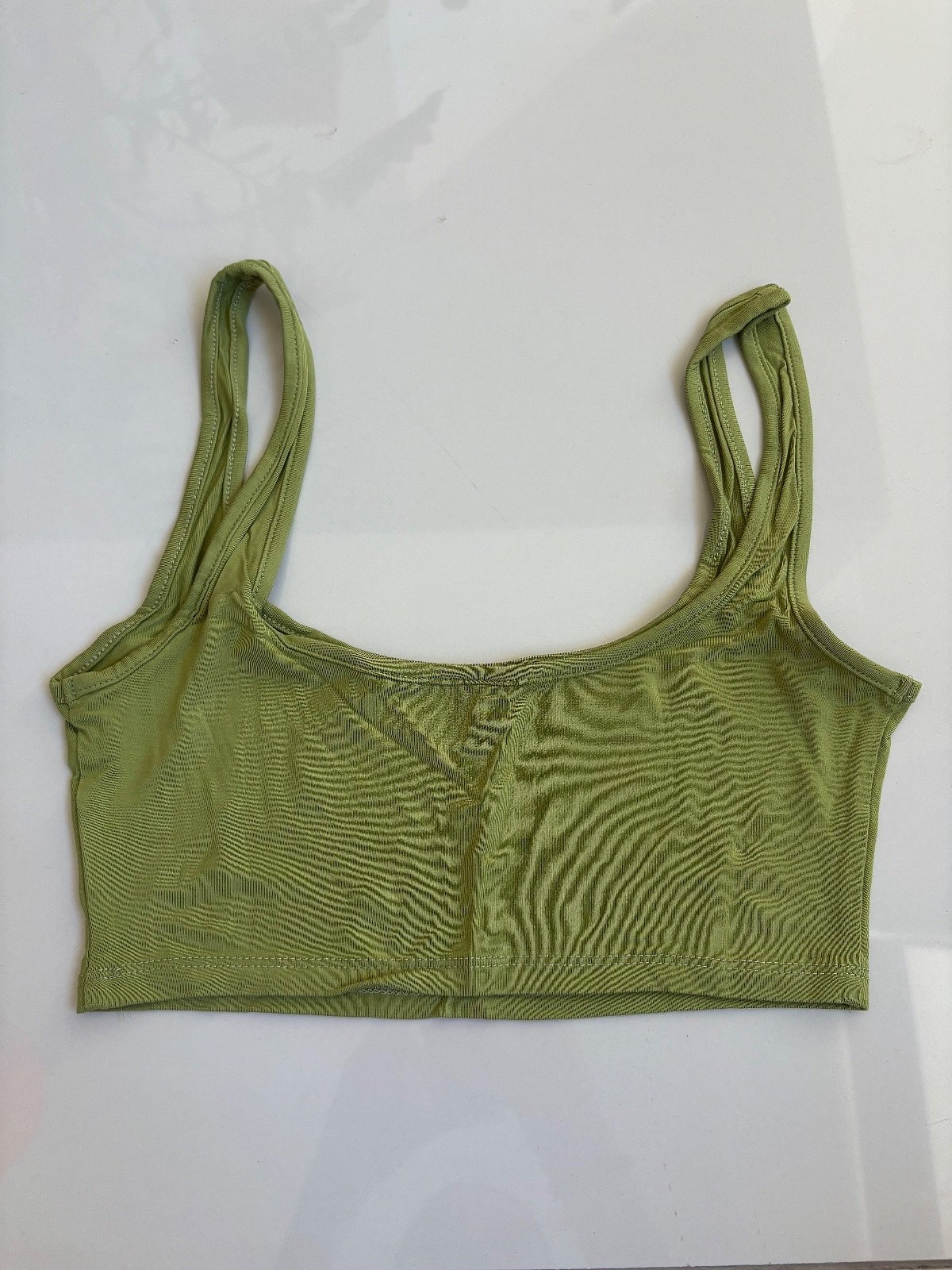 Lime Green Crop Top Bralette, photo 2