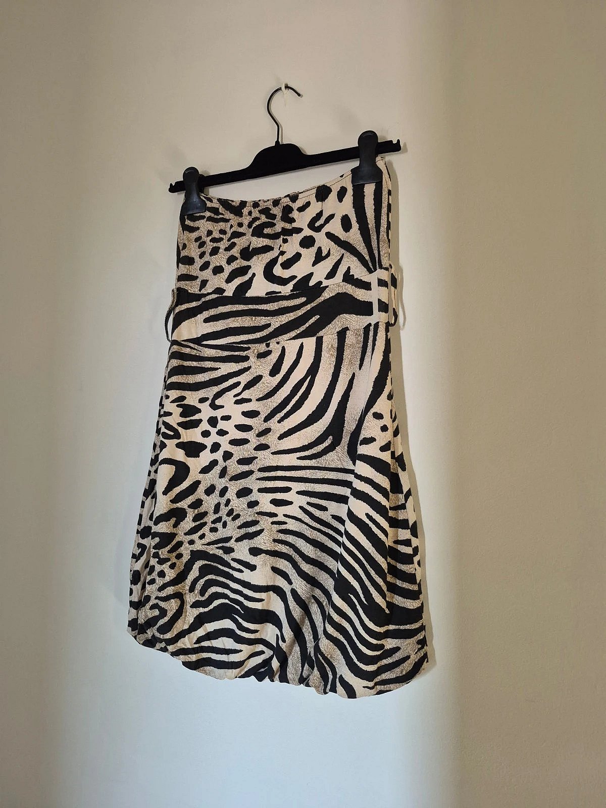 Black and brown animal print dress, photo 2