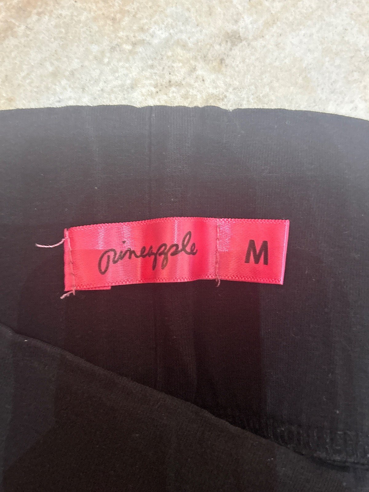 Leggings negros y blancos con estampado de piña, foto 4