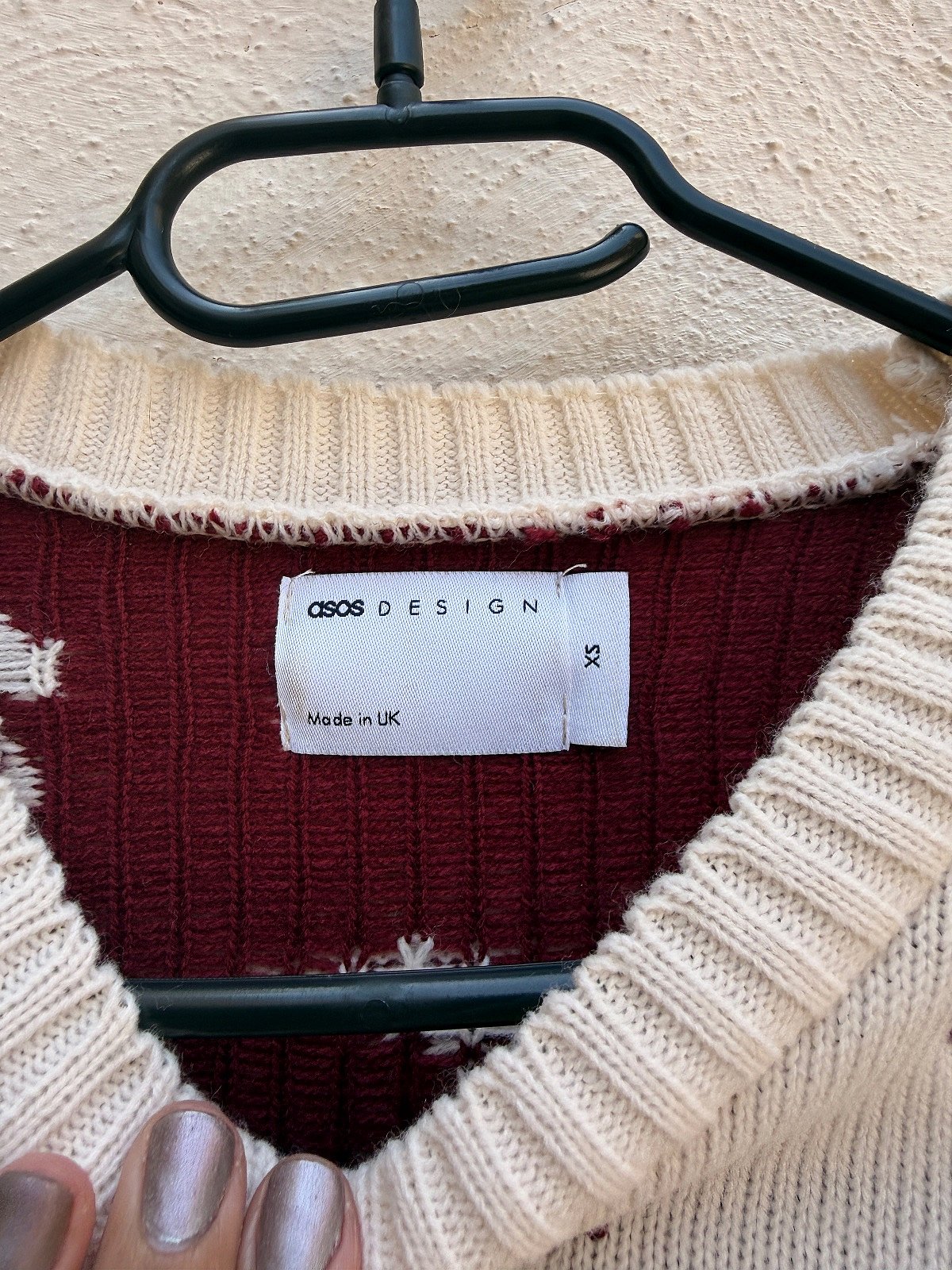 Maglione a maniche lunghe ASOS Design con motivo a ciliegie, foto 2