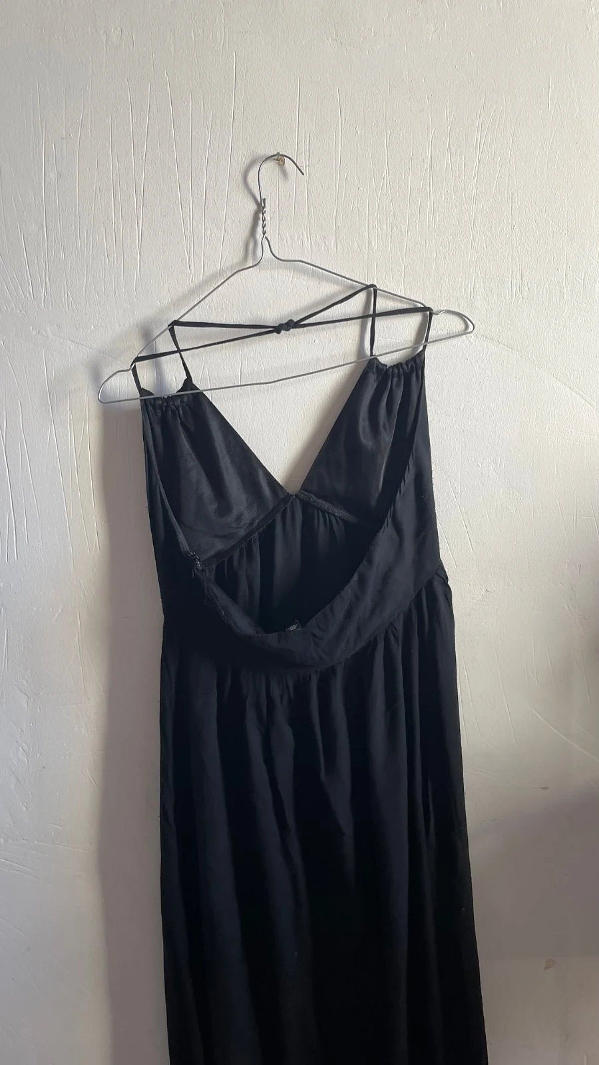 Black V-Neck Maxi Dress, photo 2