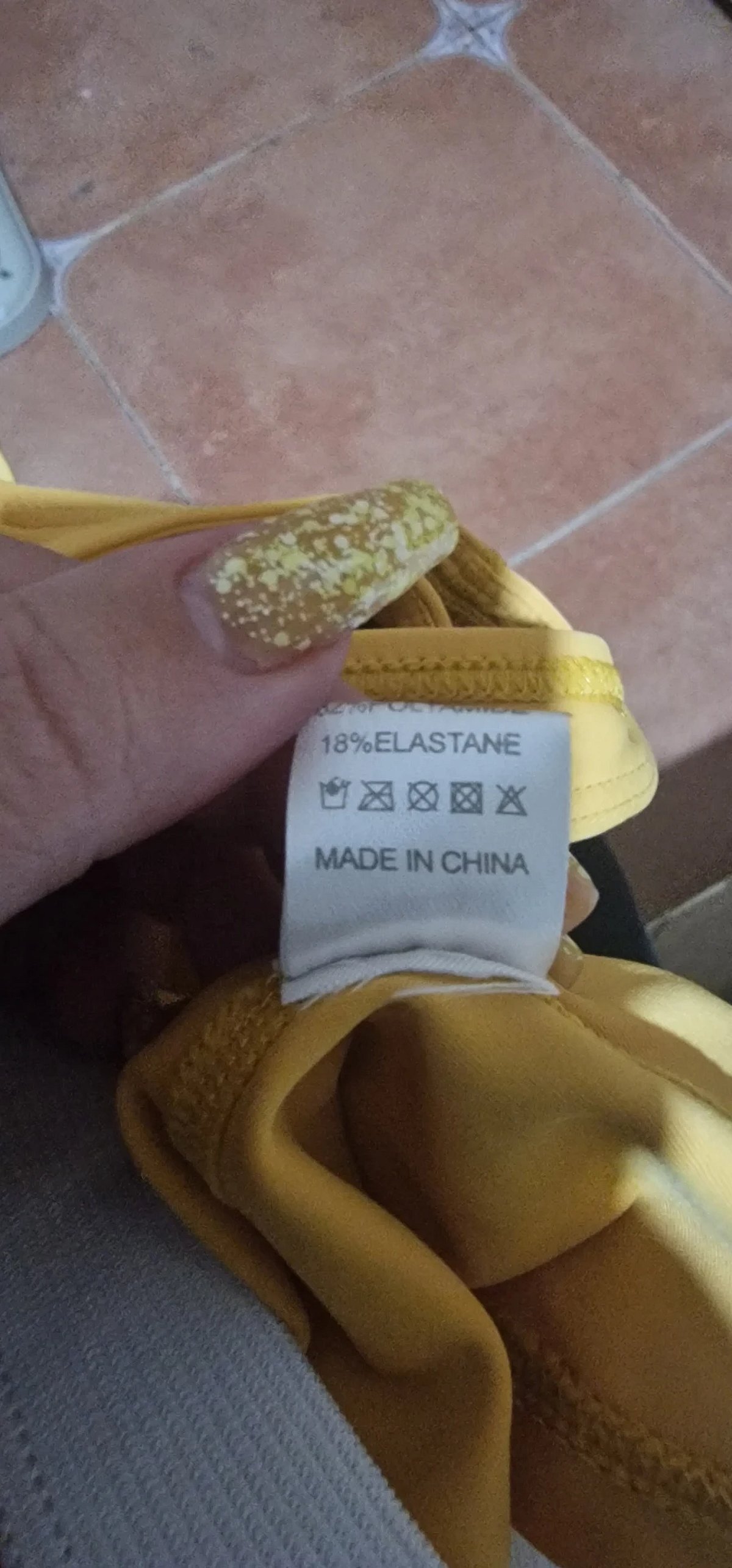 Mustard Yellow Crop Top - photo 4