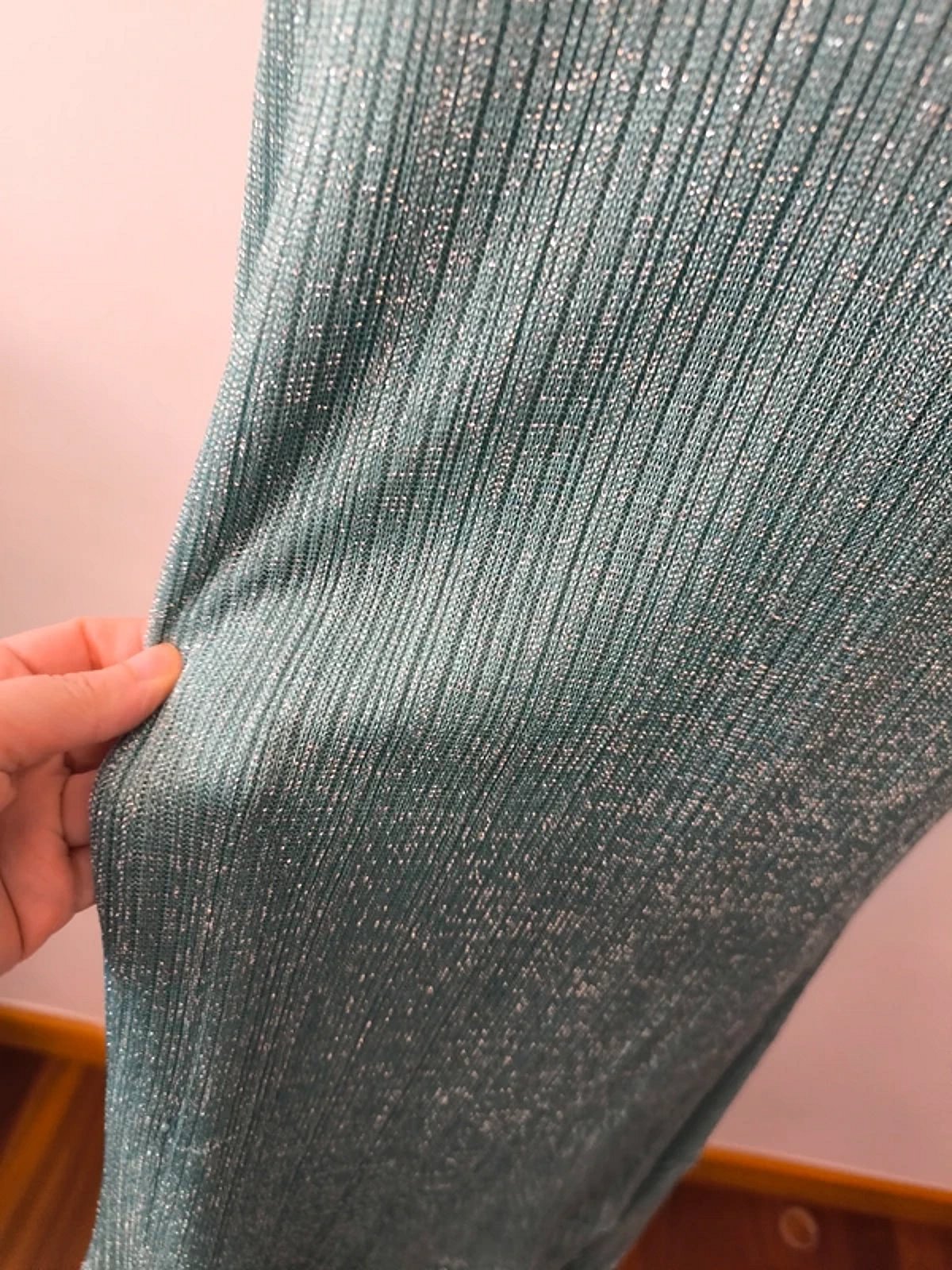 Sparkly pleated midi dress, photo 4