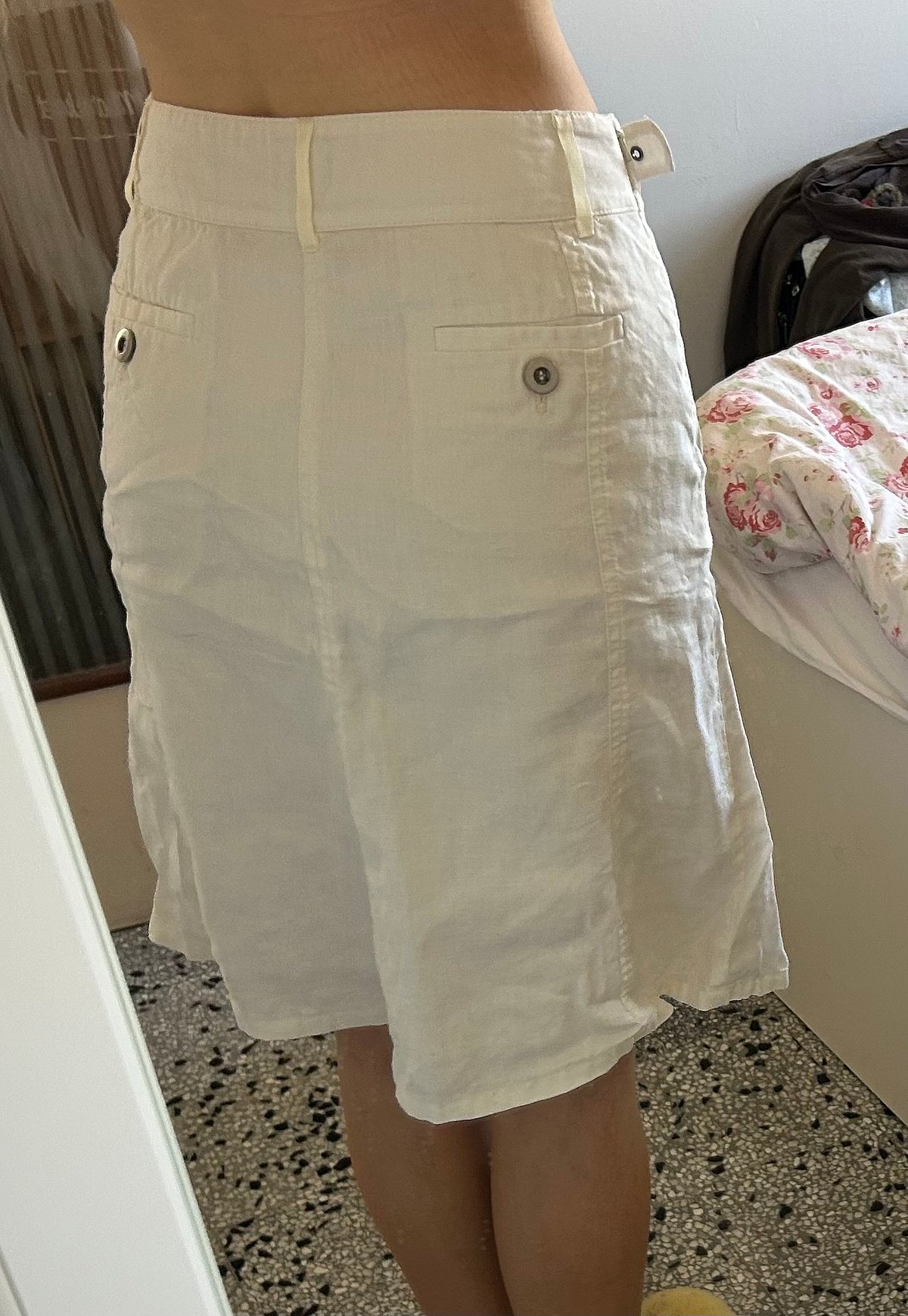 Falda de mezcla de lino Mexx / 36, foto 2
