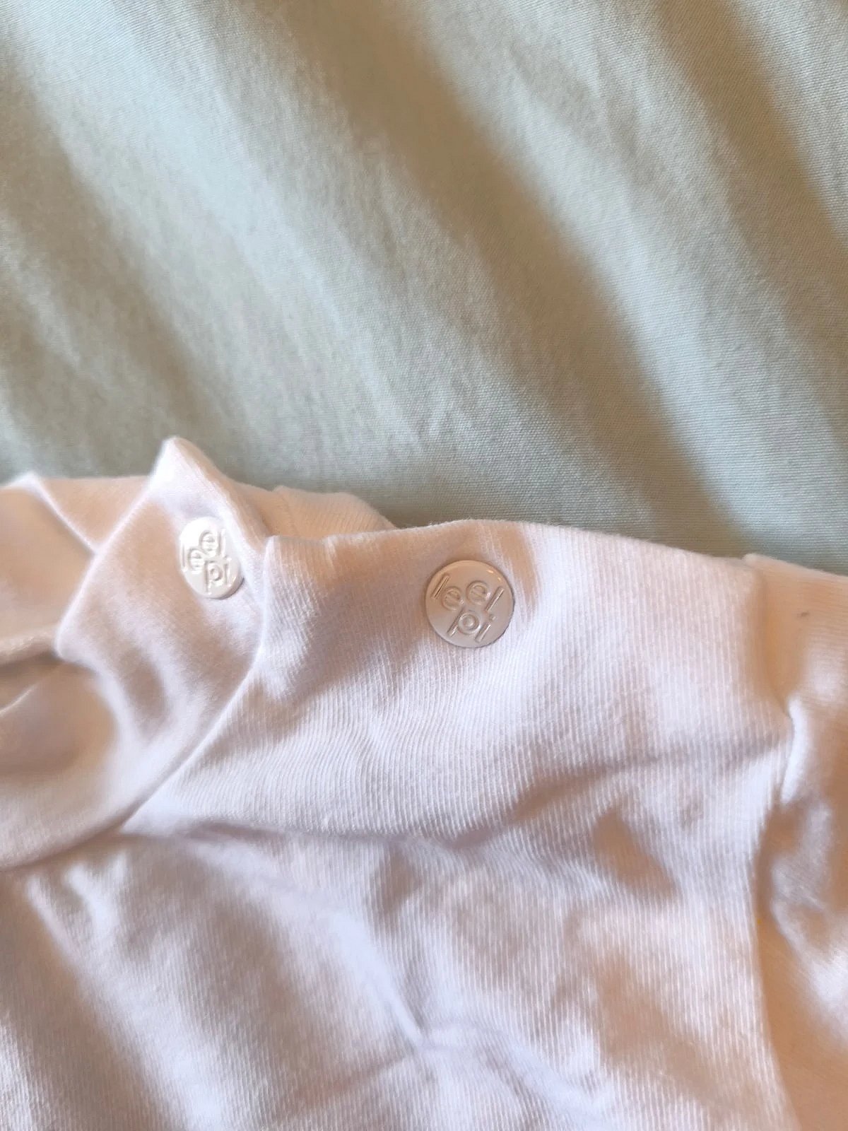 Baby white long sleeve top, photo 2