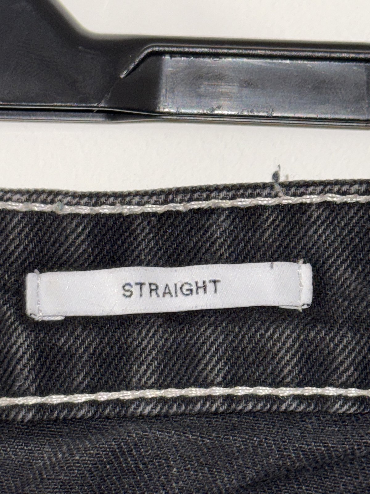 Straight Leg Black Carpenter Jeans, photo 4