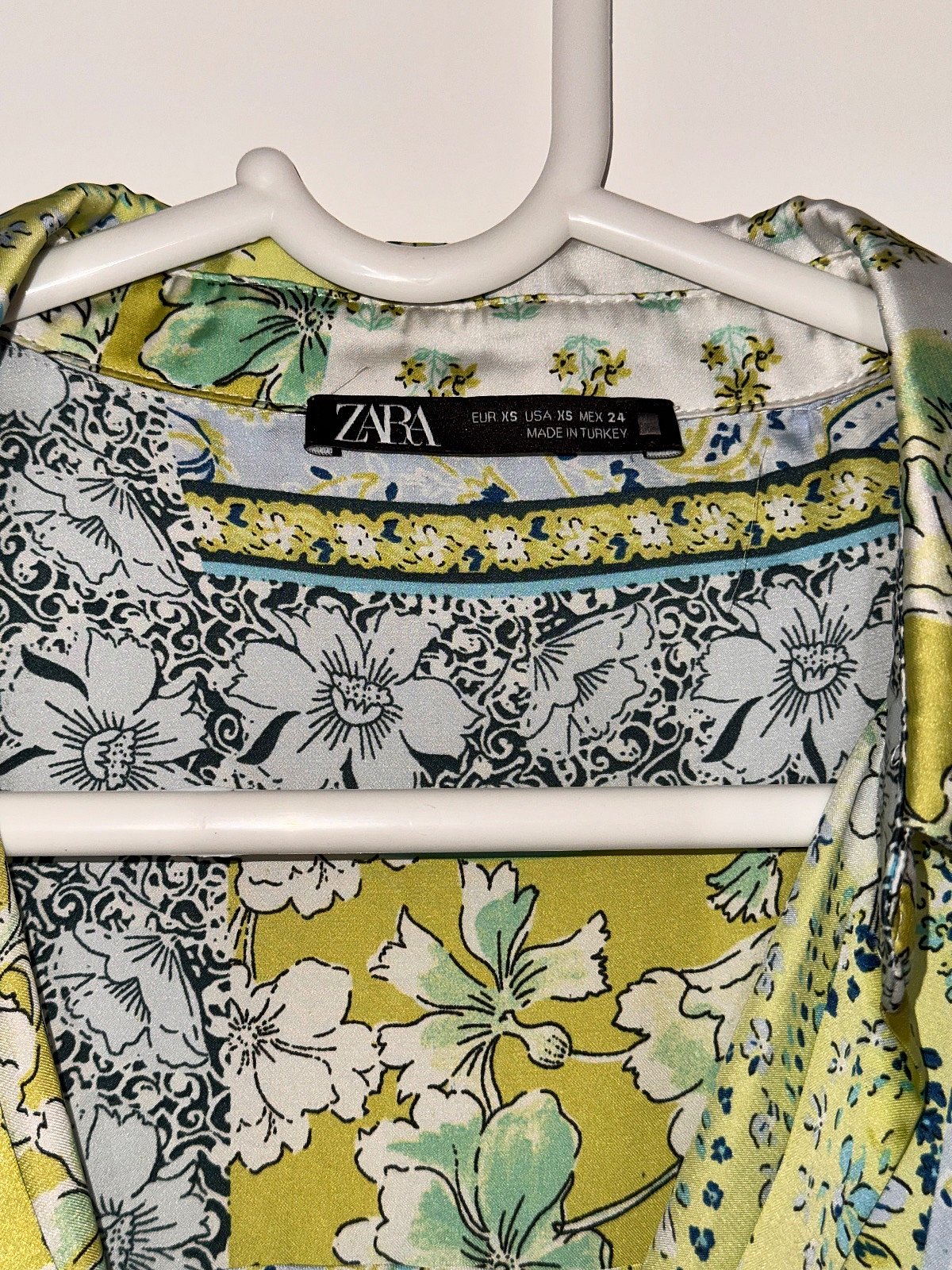 Zara Floral Paisley Print Blouse - photo 4