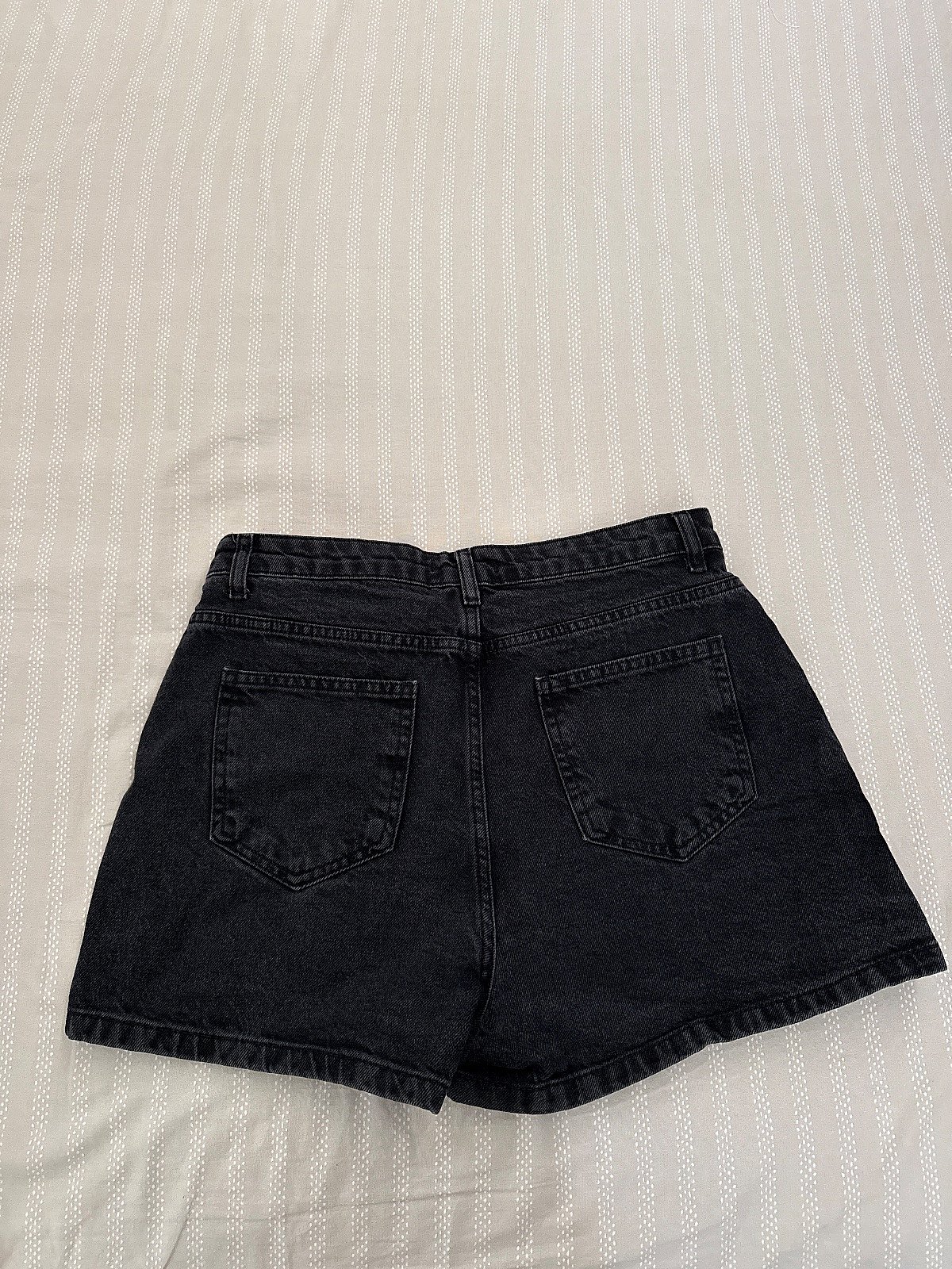 Black Denim Skort, photo 2