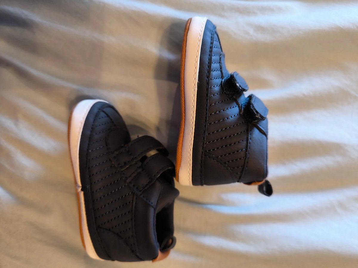 Baby boy navy trainers, photo 4