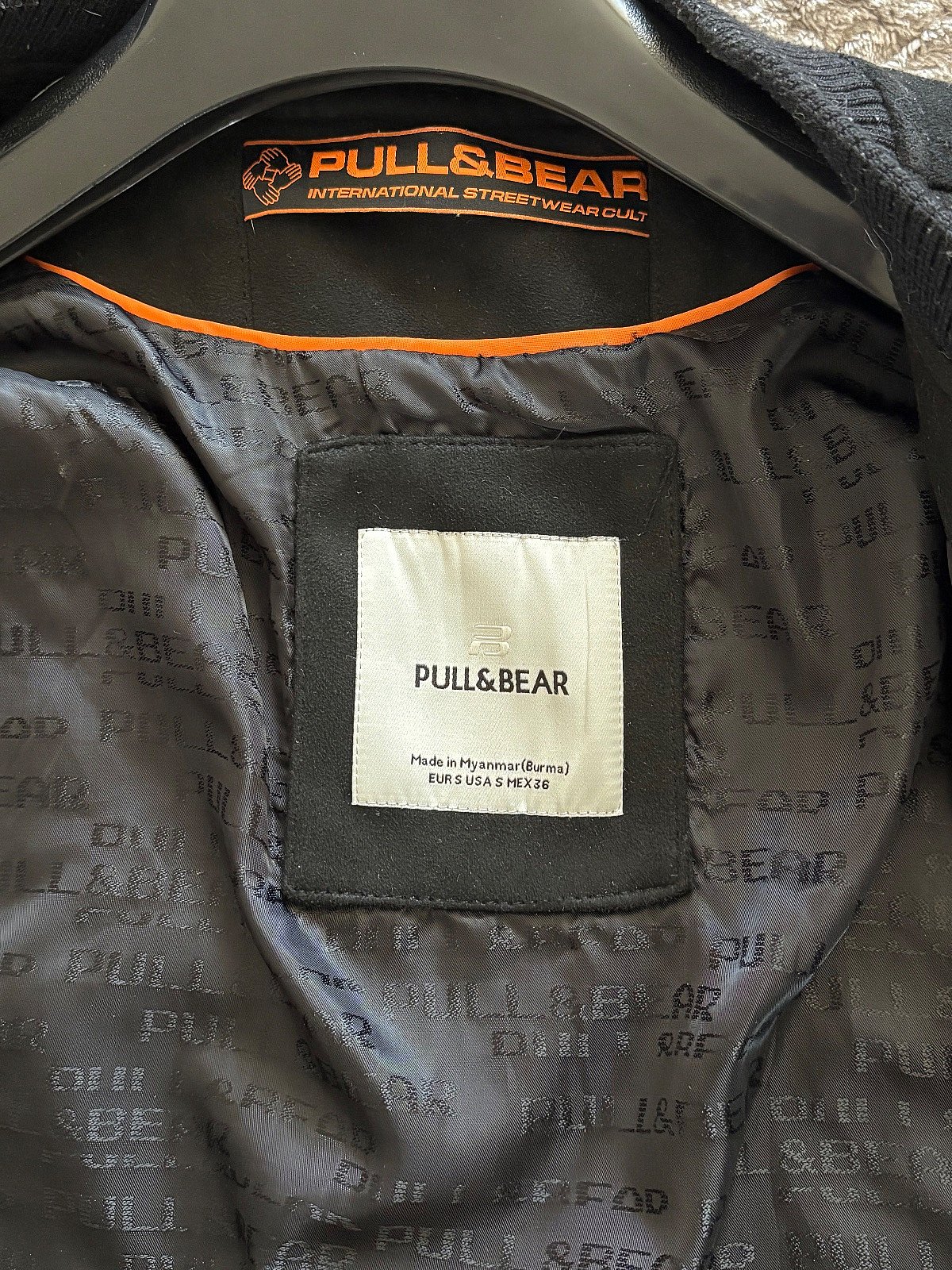Pull&Bear black bomber jacket - photo 2