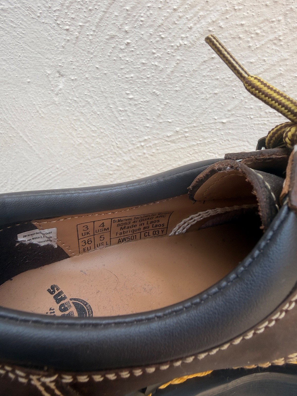 Dr Martens 8053 Crazy Horse Platform Shoes, photo 4