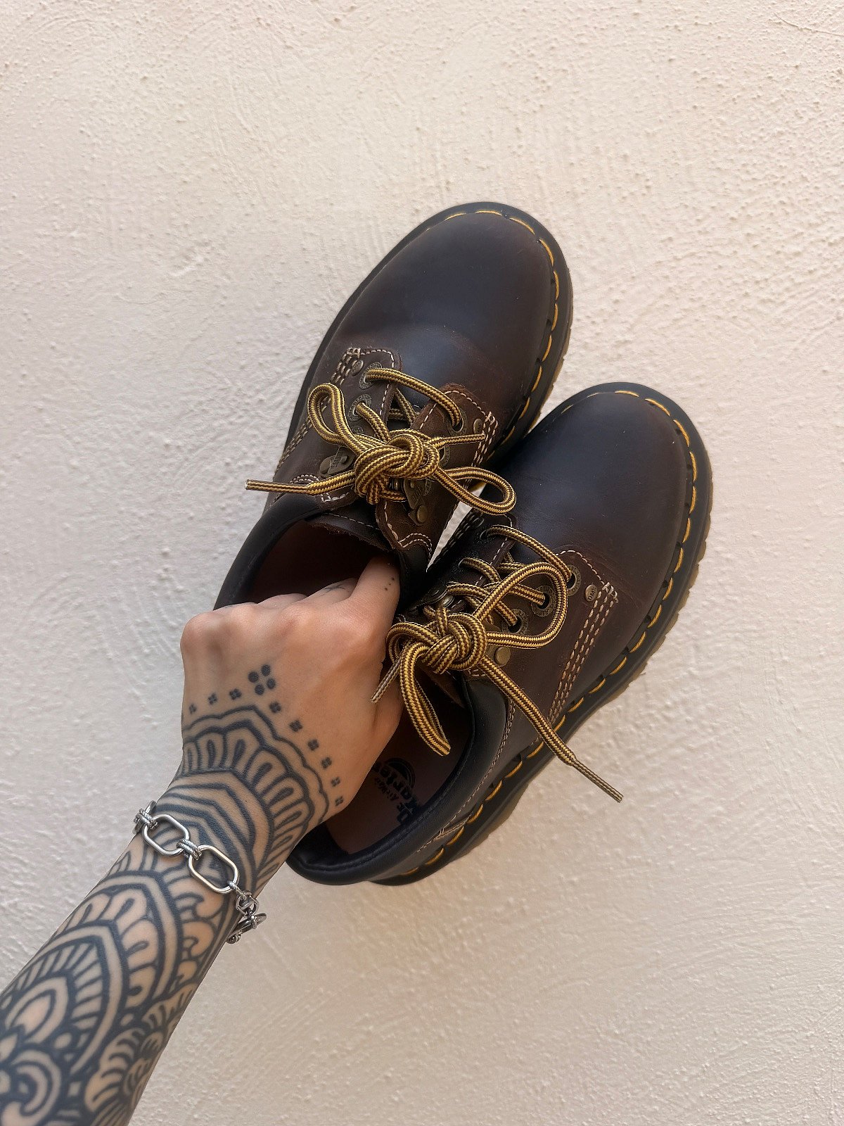 Dr Martens 8053 Crazy Horse Platform Shoes, photo 2
