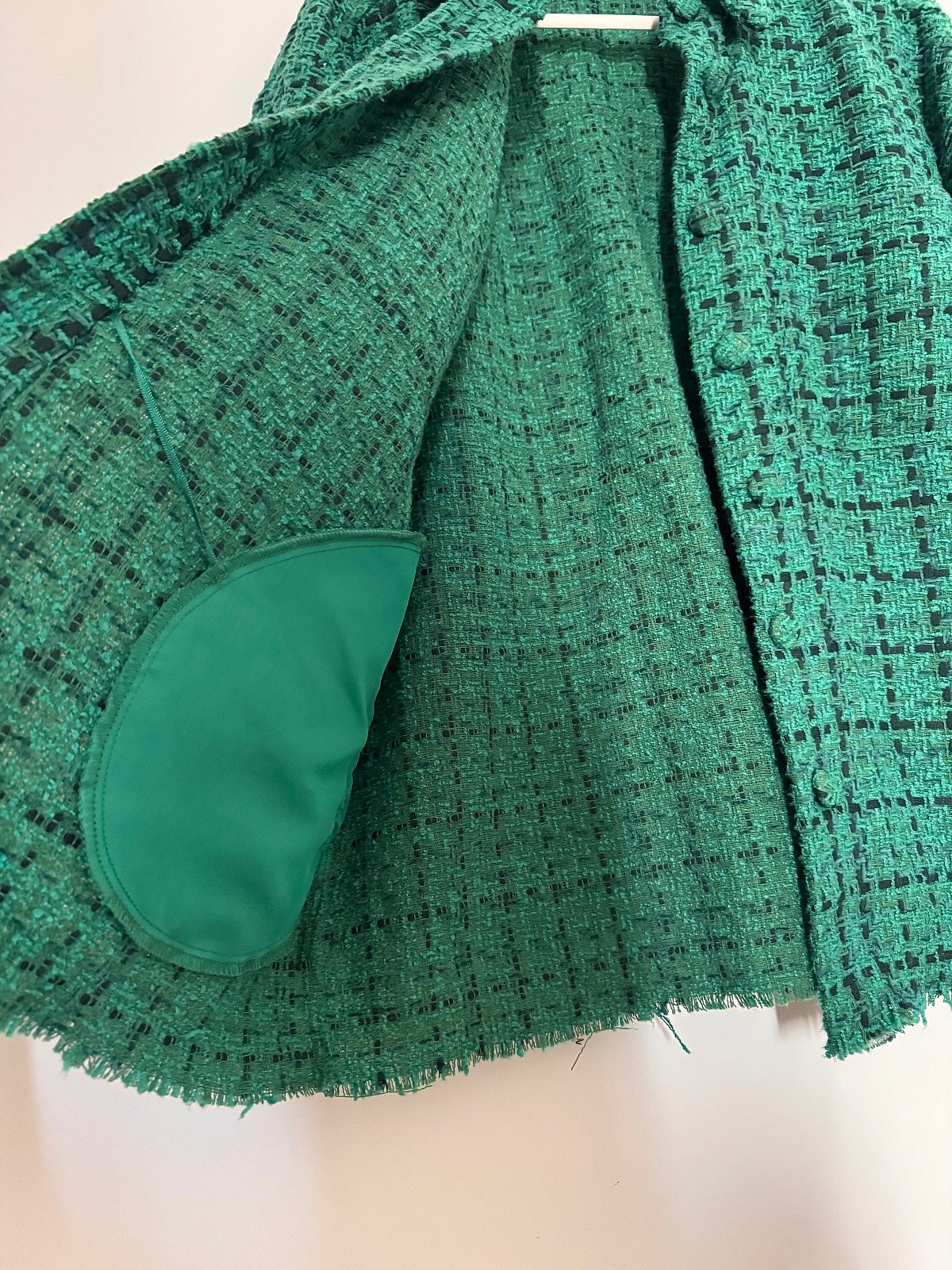 Reserved Green Tweed Style Jacket - photo 2