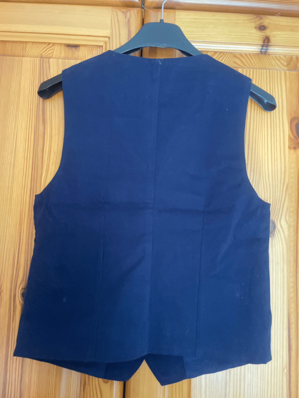 Smart Navy Blue Tailored Waistcoat - photo 2