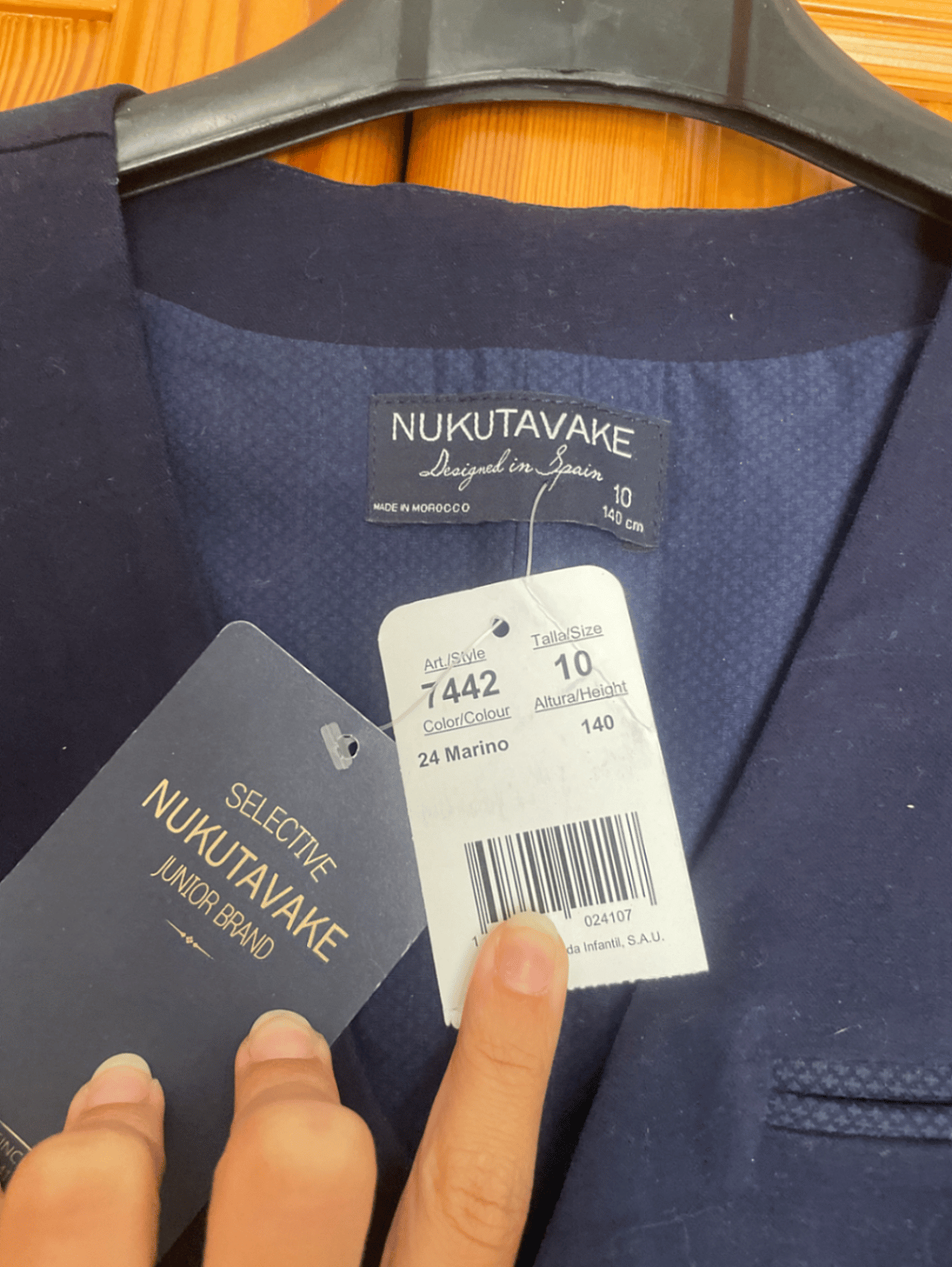 Smart Navy Blue Tailored Waistcoat - photo 4
