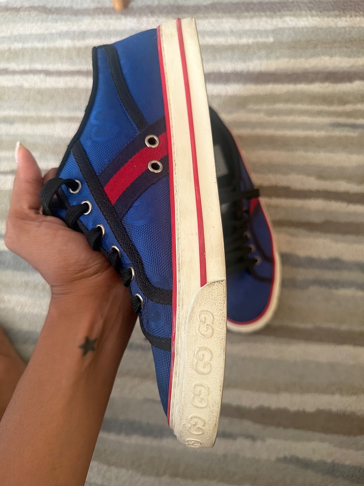 Gucci tennis 1977 blue, photo 2
