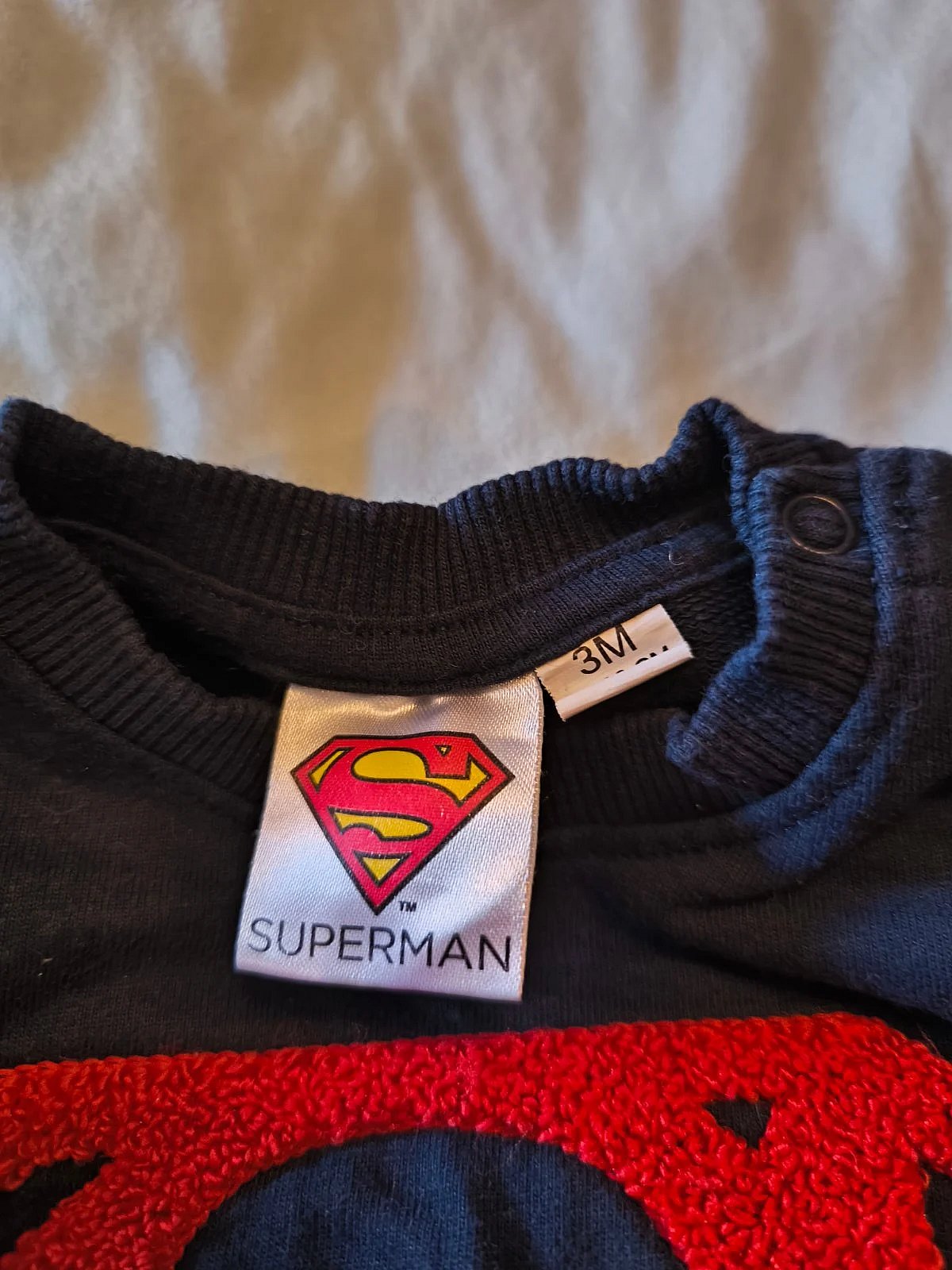 Superman navy baby sweatshirt, photo 4