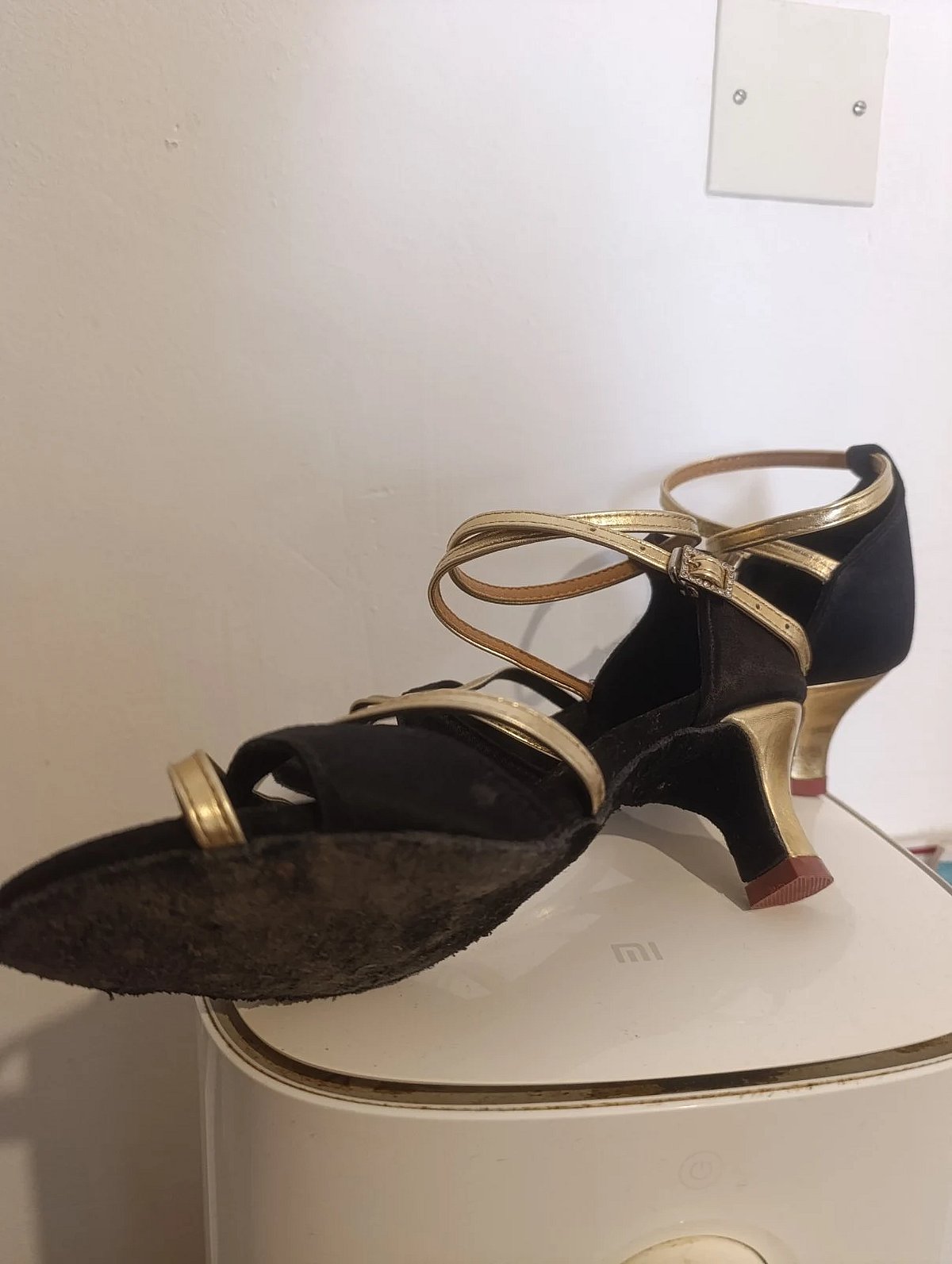 Women’s Black Latin Dance Shoes, photo 2